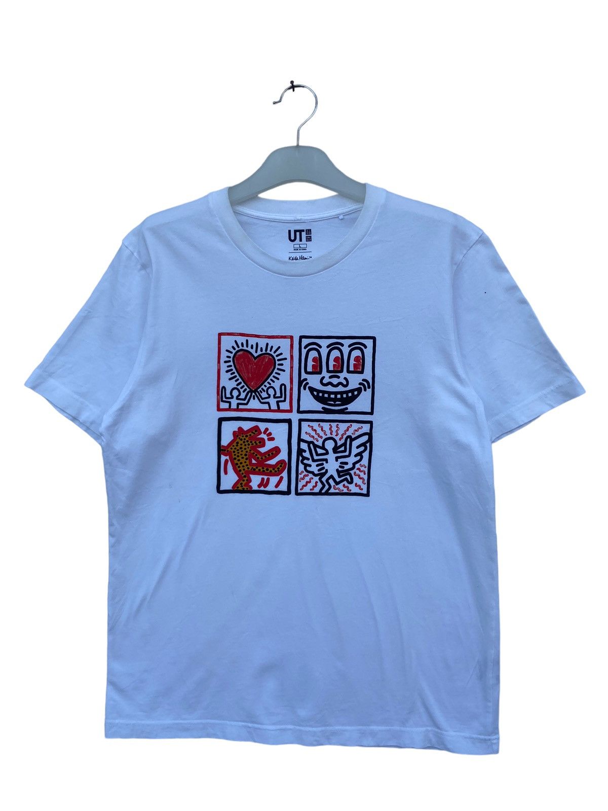 Japanese Brand × Keith Haring × Uniqlo Uniqlo x Keith Haring Shirt Size US L / EU 52-54 / 3 - 1 Thumbnail