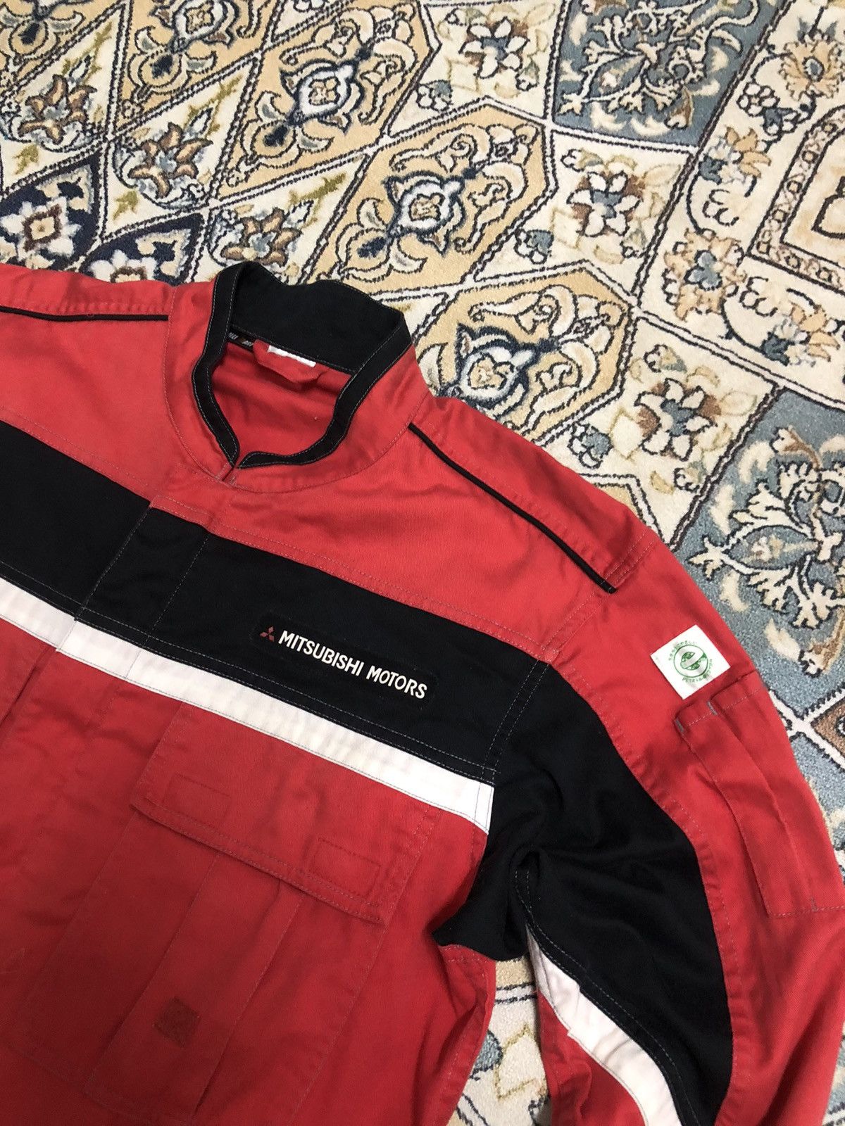 Sports Specialties Vintage Mitsubishi Motors Ralli Art Coverall/Jumpsuit Size US L / EU 52-54 / 3 - 9 Thumbnail