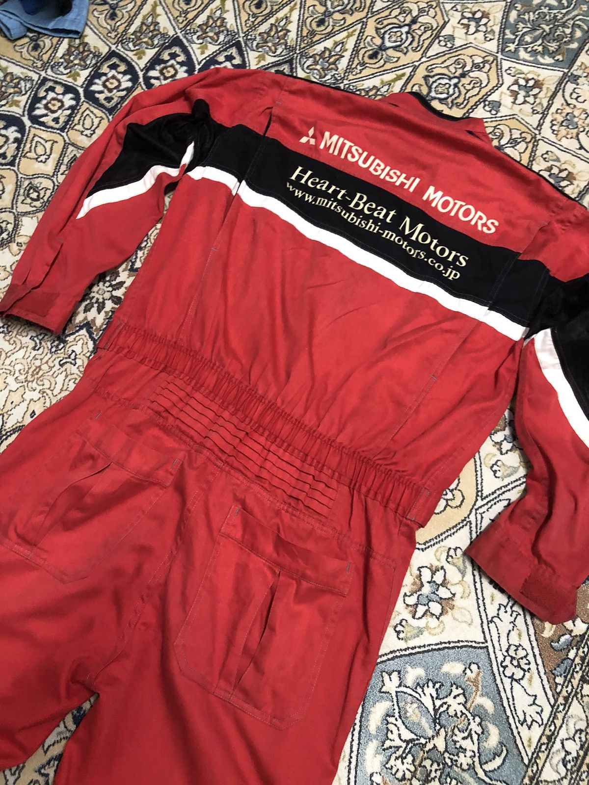 Sports Specialties Vintage Mitsubishi Motors Ralli Art Coverall/Jumpsuit Size US L / EU 52-54 / 3 - 4 Thumbnail