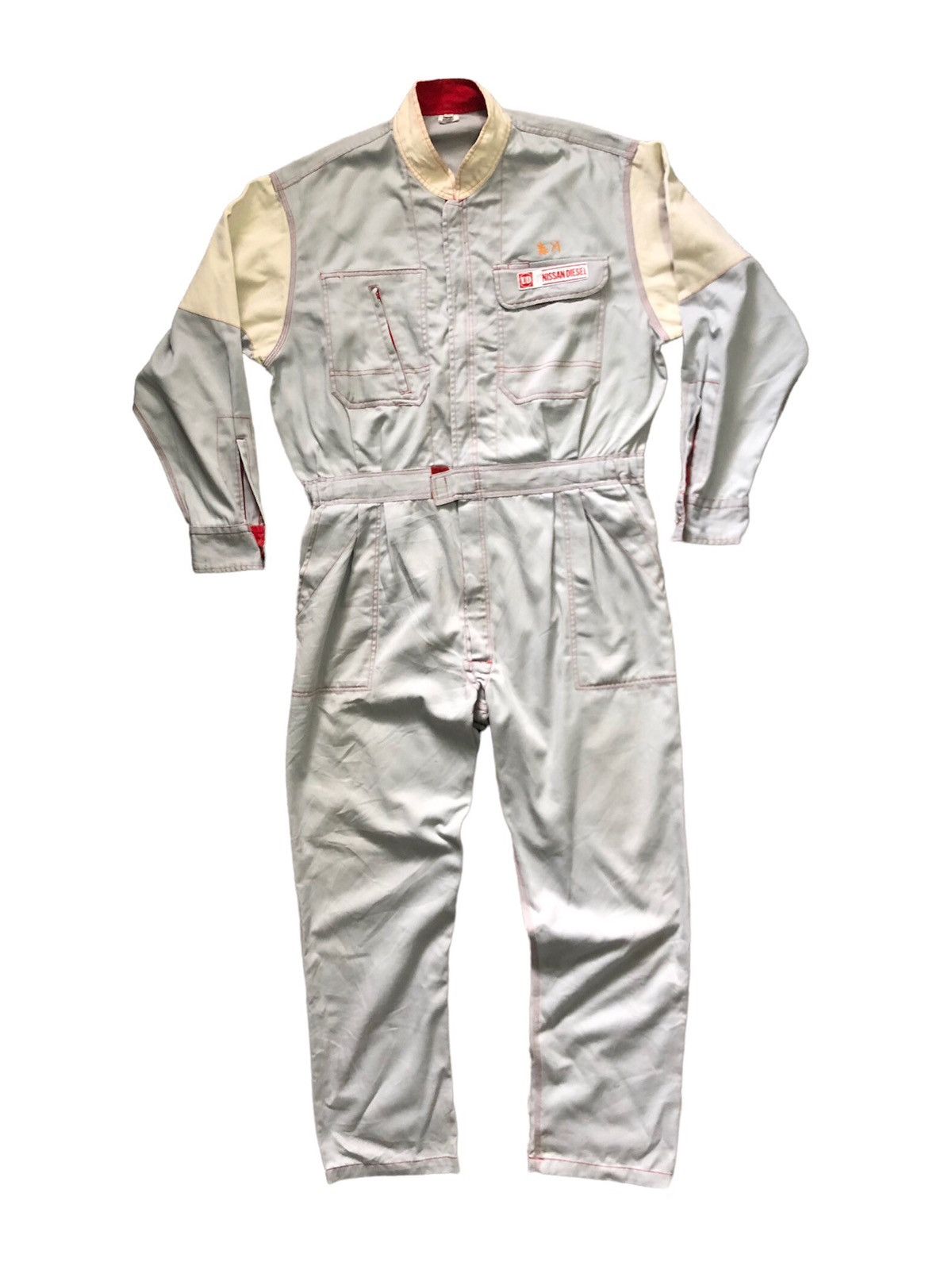Japanese Brand Vintage Nissan Team Worker Coverall/Jumpsuit Size US XXL / EU 58 / 5 - 2 Thumbnail