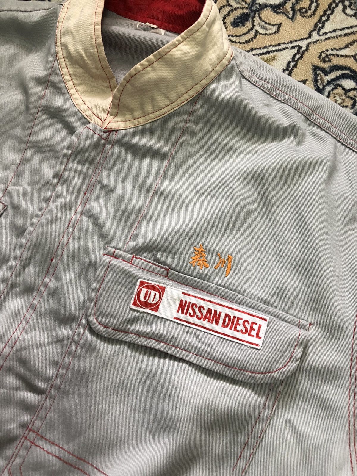Japanese Brand Vintage Nissan Team Worker Coverall/Jumpsuit Size US XXL / EU 58 / 5 - 10 Thumbnail