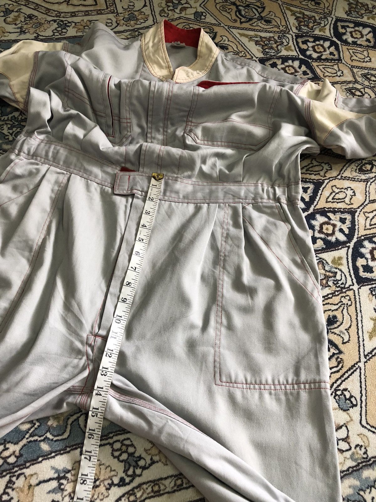 Japanese Brand Vintage Nissan Team Worker Coverall/Jumpsuit Size US XXL / EU 58 / 5 - 21 Thumbnail