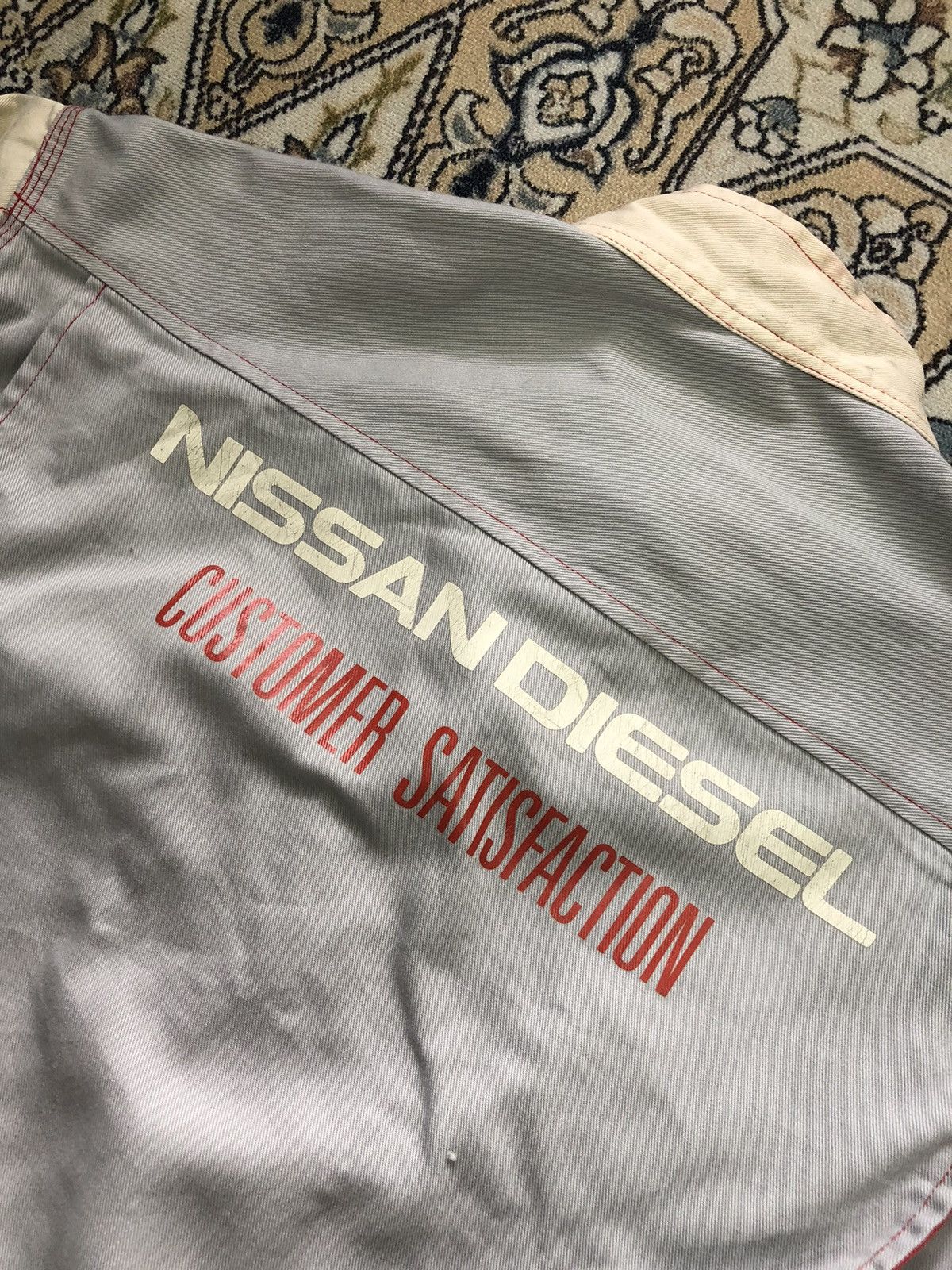Japanese Brand Vintage Nissan Team Worker Coverall/Jumpsuit Size US XXL / EU 58 / 5 - 4 Thumbnail
