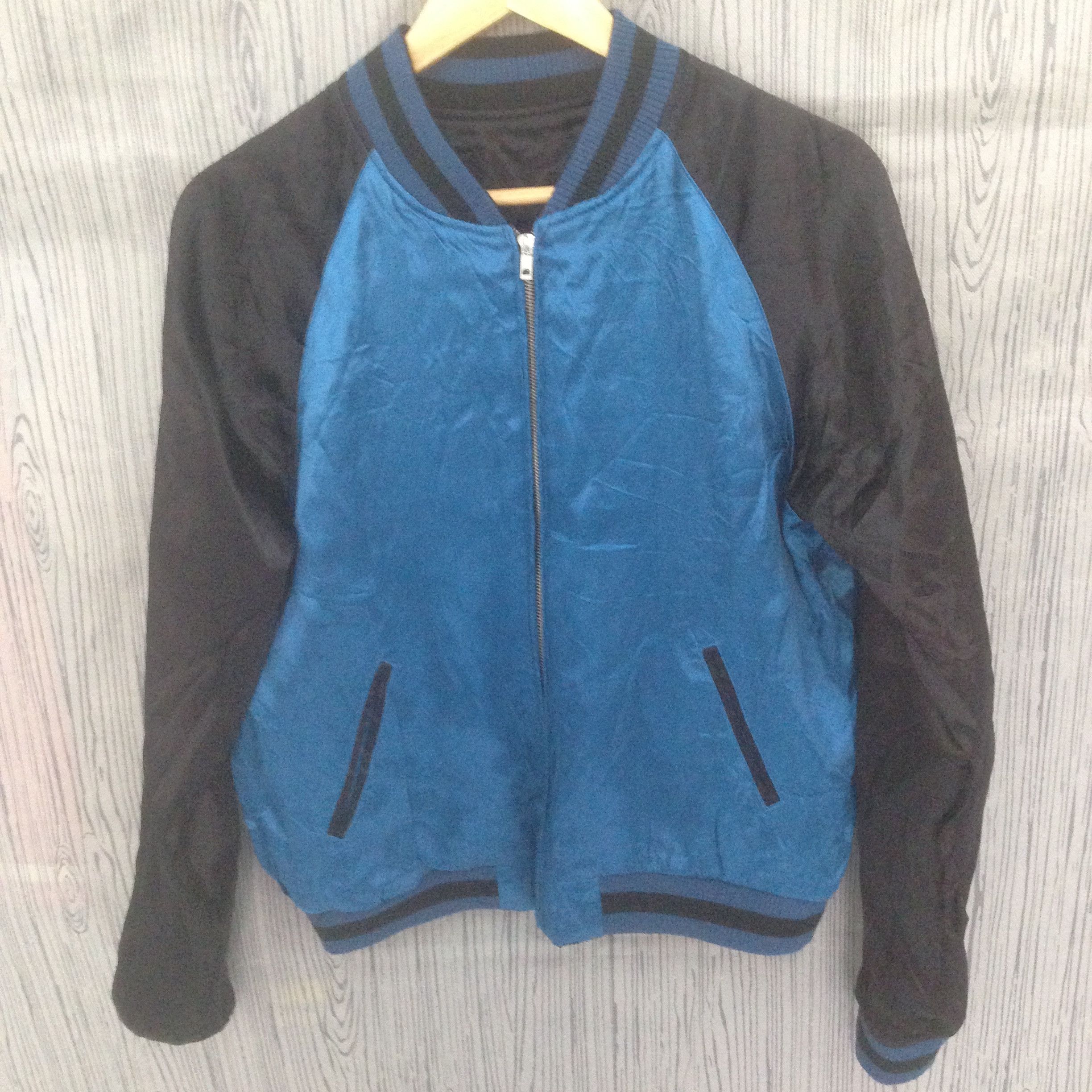 One Piece VINTAGE ONE PIECE SUKAJAN RAYON LUFFY EMBROIDERY JACKET Size US M / EU 48-50 / 2 - 8 Thumbnail