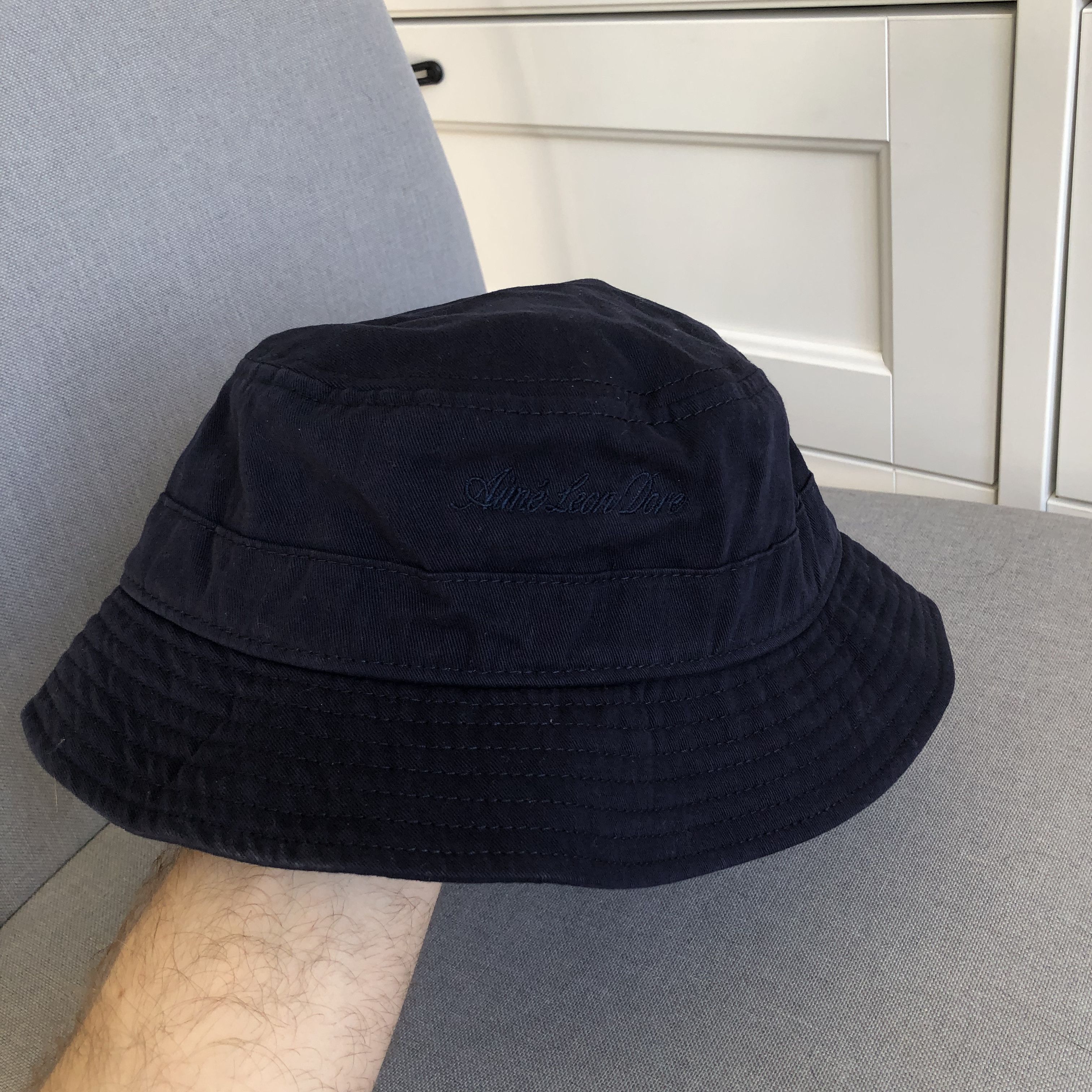 Aime Leon Dore Brushed Crest Bucket Hat | Grailed