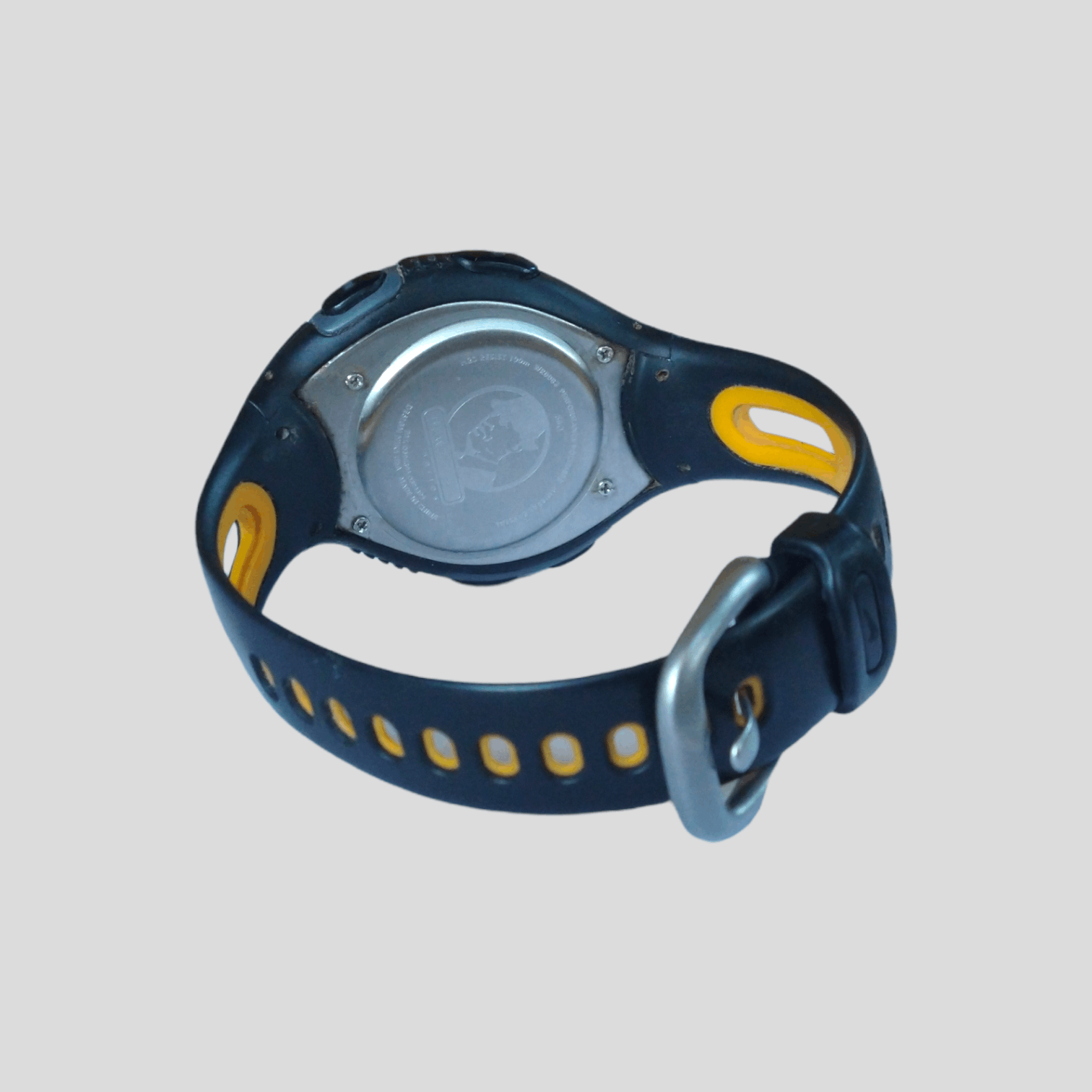 Nike × Vintage Vintage Nike Watch Black Yellow Digital Rubber Bowerman Size ONE SIZE - 7 Thumbnail
