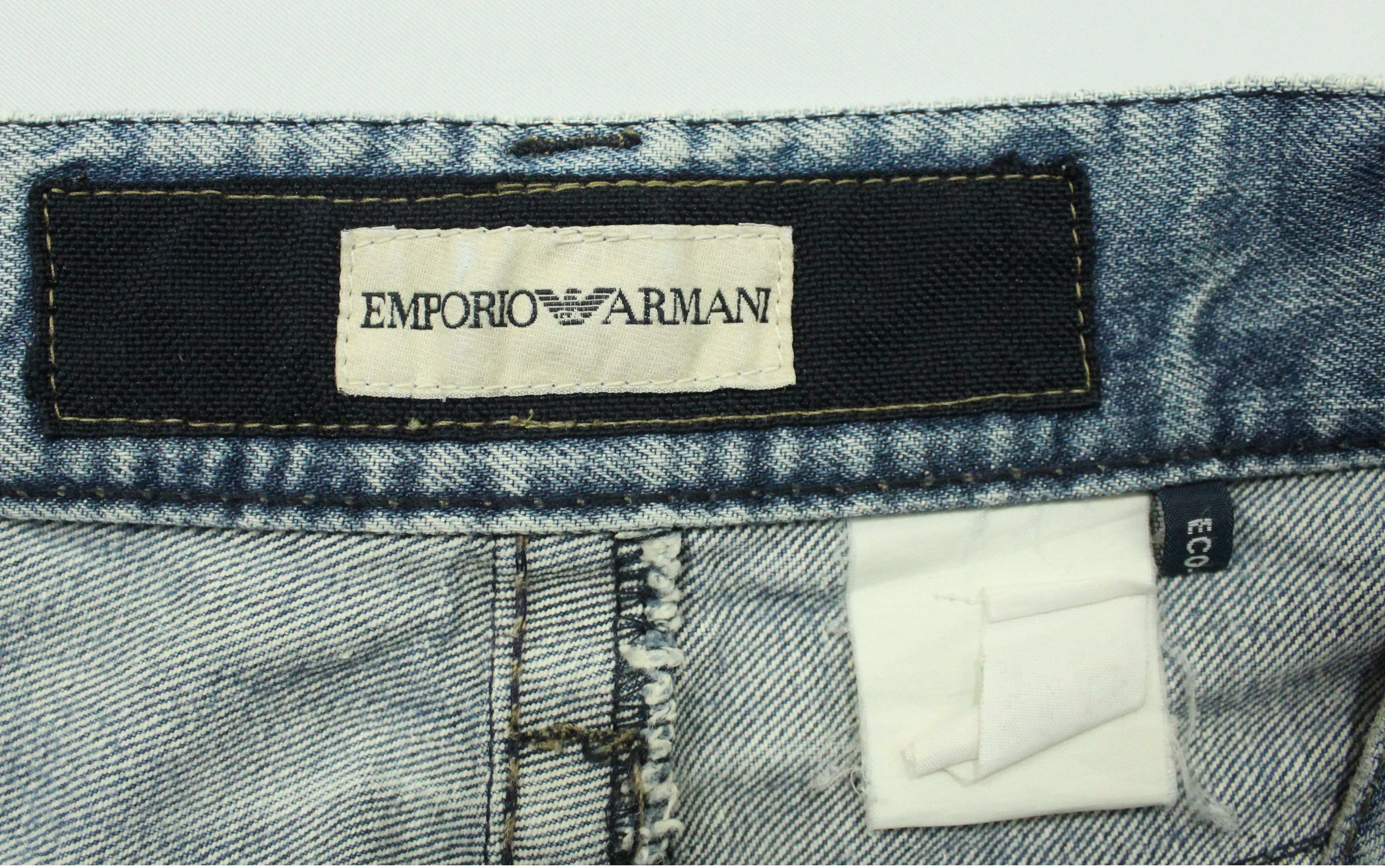 Emporio Armani EMPORIO ARMANI Jeans Baggy Eco Wash Indigo 004 JNCO STUSSY Size US 36 / EU 52 - 18 Thumbnail