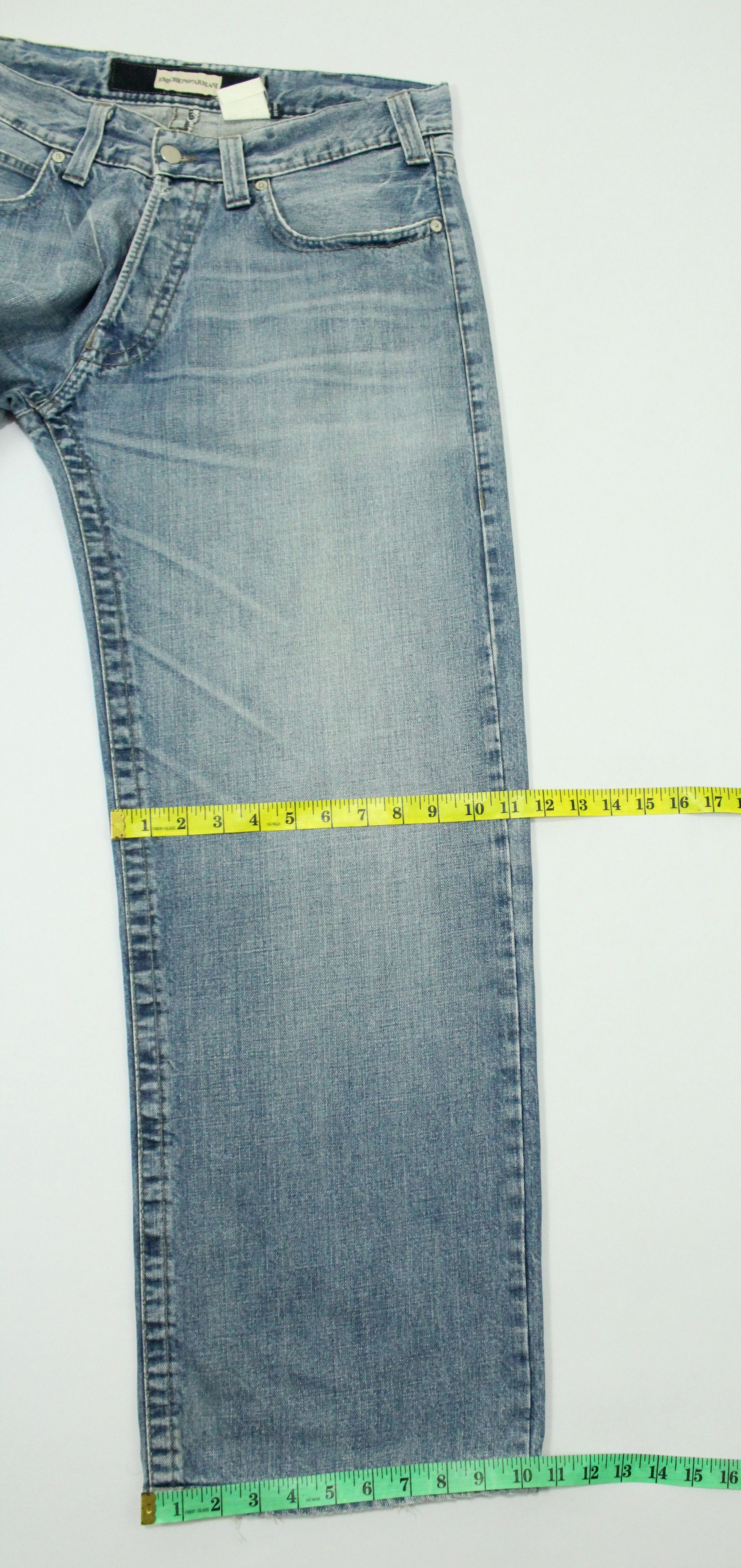 Emporio Armani EMPORIO ARMANI Jeans Baggy Eco Wash Indigo 004 JNCO STUSSY Size US 36 / EU 52 - 25 Thumbnail