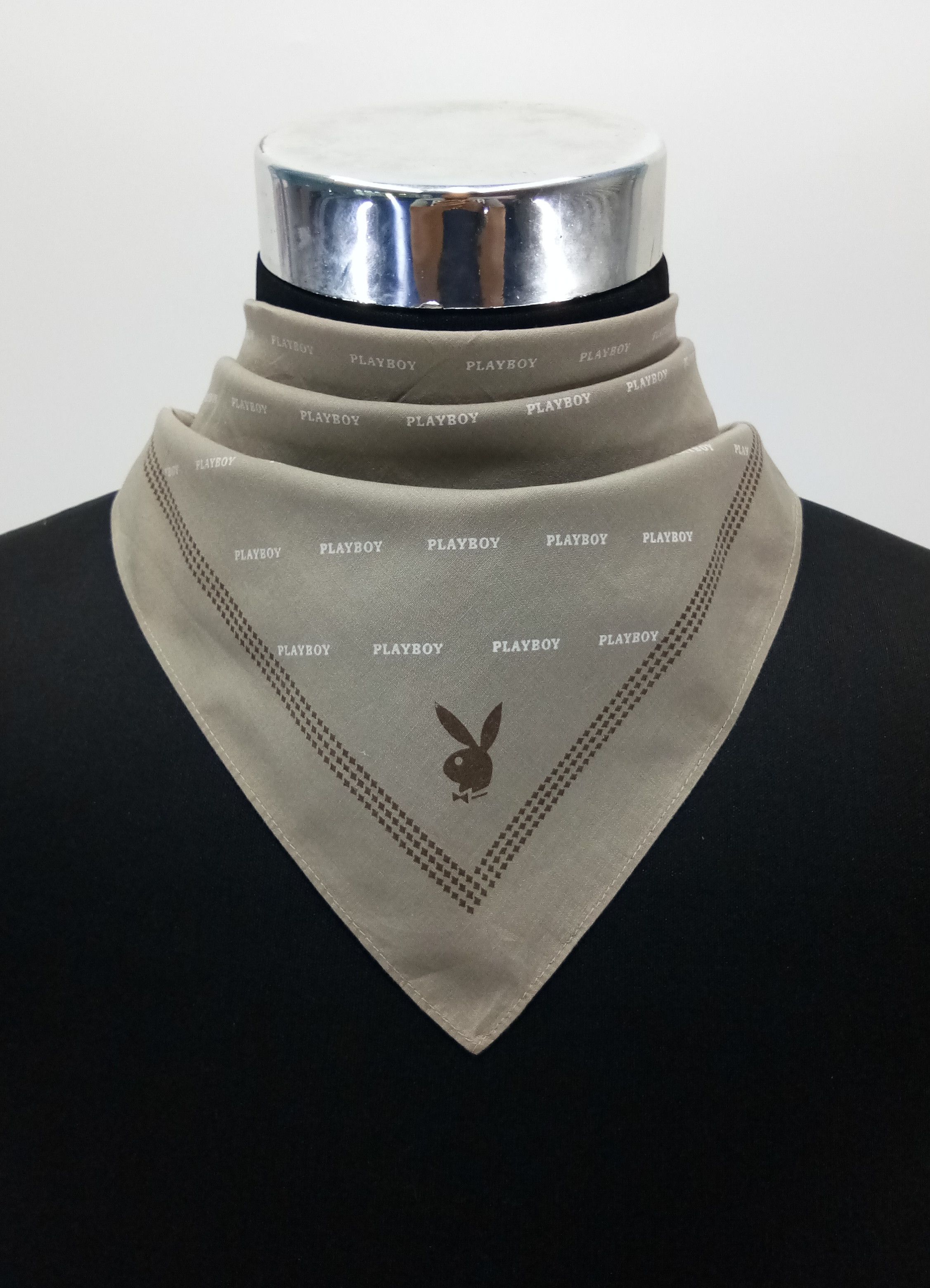 Vintage Playboy Handkerchief / Neckerchief - HKA440