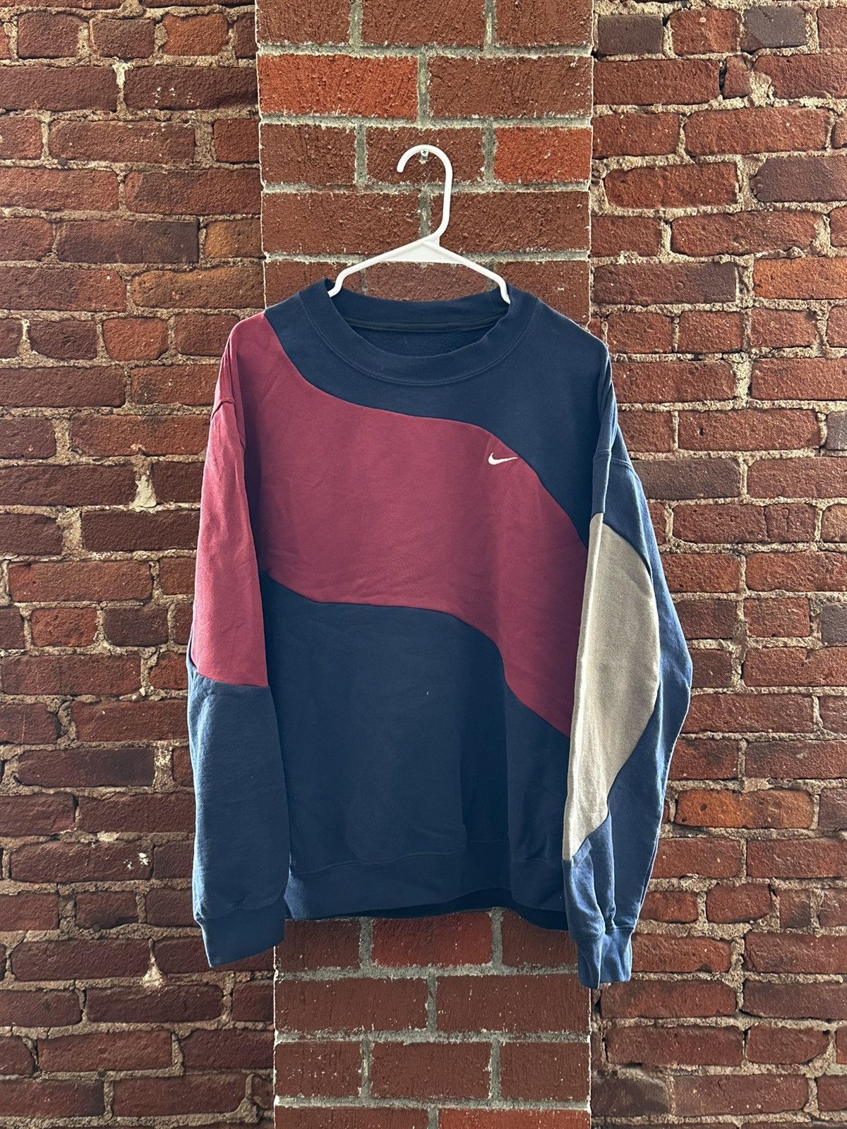Nike ⚡️REWORK NIKE CREW NECK⚡️ | Grailed