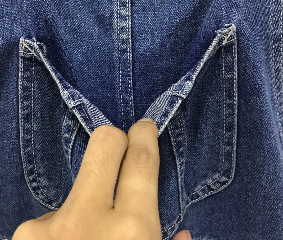 Japanese Brand GU JEANS OVERALLS Size US 31 - 6 Thumbnail