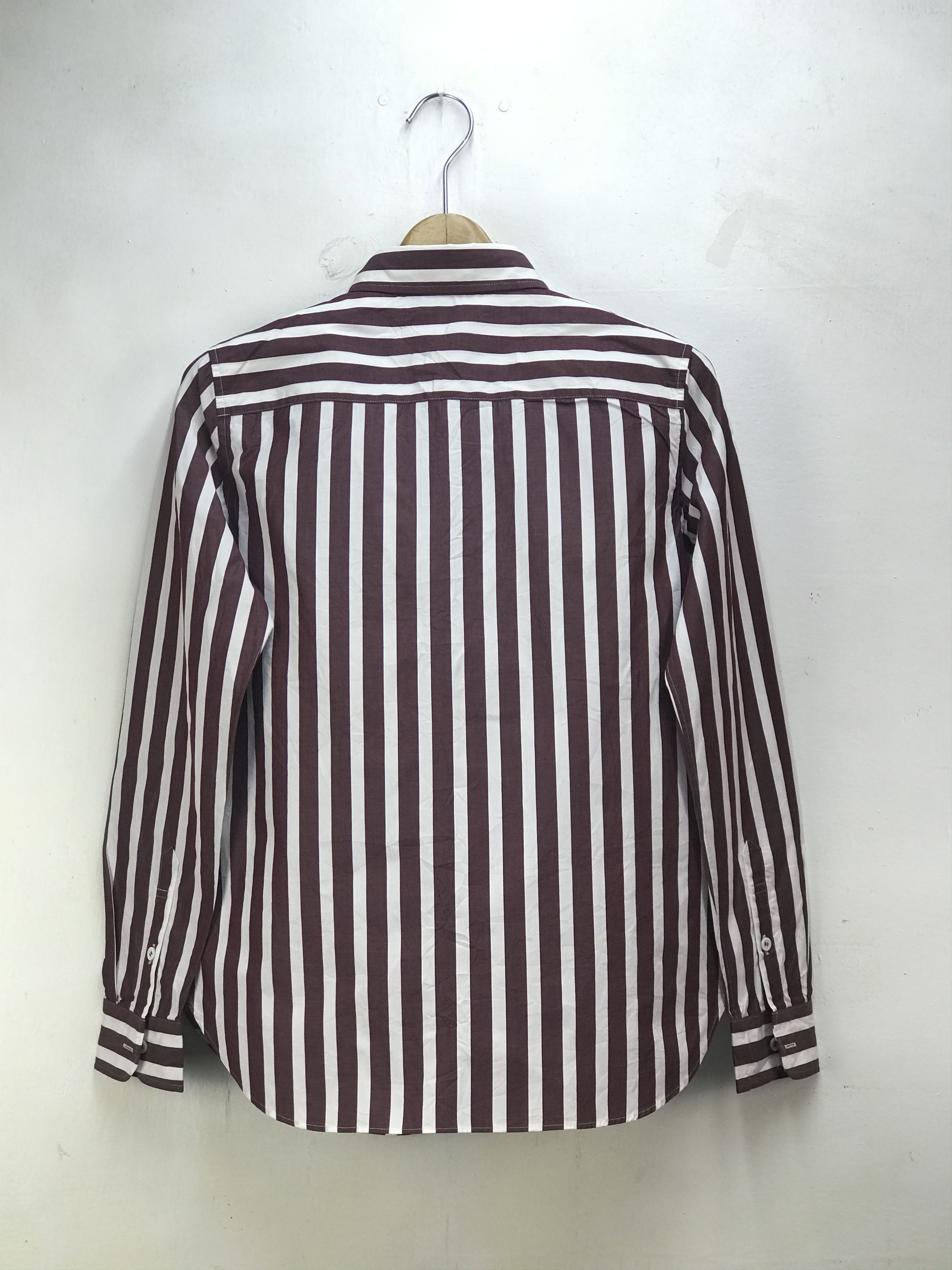 Japanese Brand ANAYI STRIPE SHIRT Size US M / EU 48-50 / 2 - 4 Thumbnail
