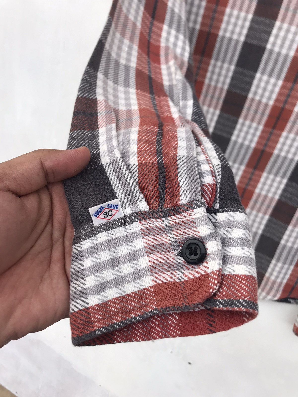Sugar Cane Vintage Sugar Cane Flannel Shirt Size US S / EU 44-46 / 1 - 6 Thumbnail