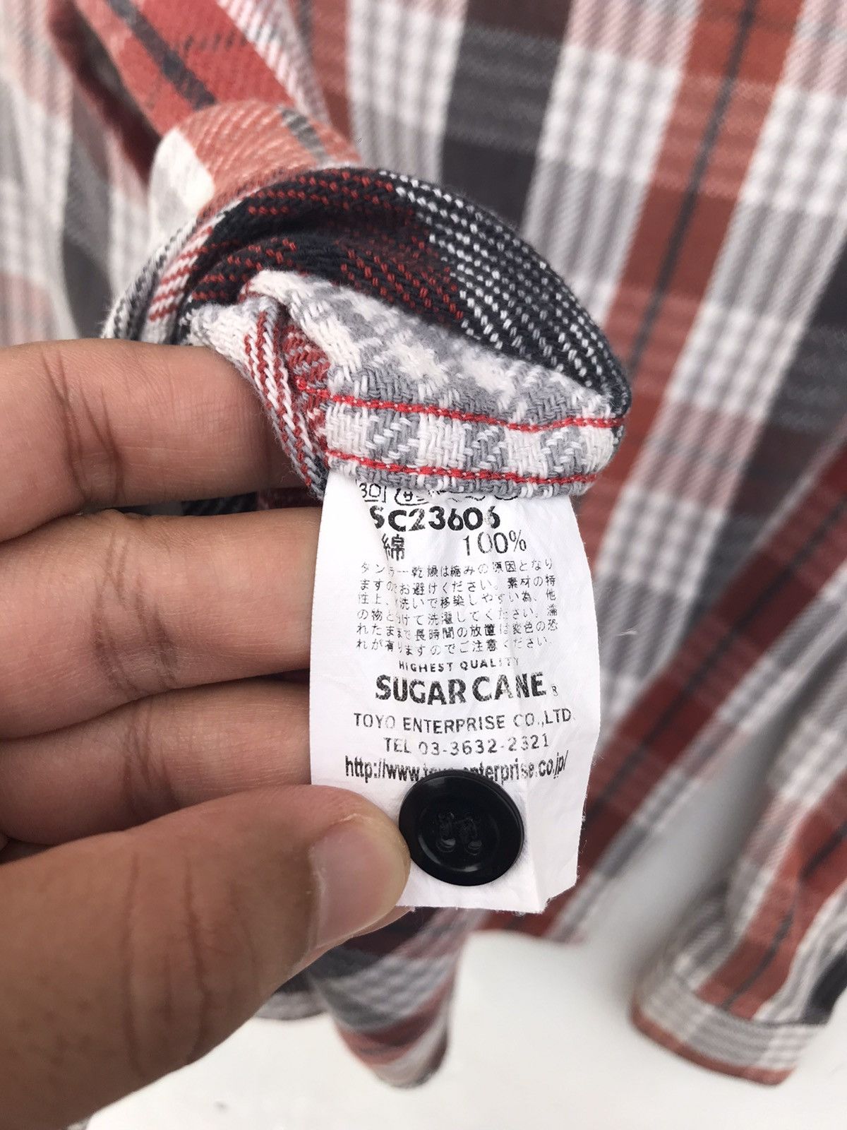 Sugar Cane Vintage Sugar Cane Flannel Shirt Size US S / EU 44-46 / 1 - 7 Thumbnail