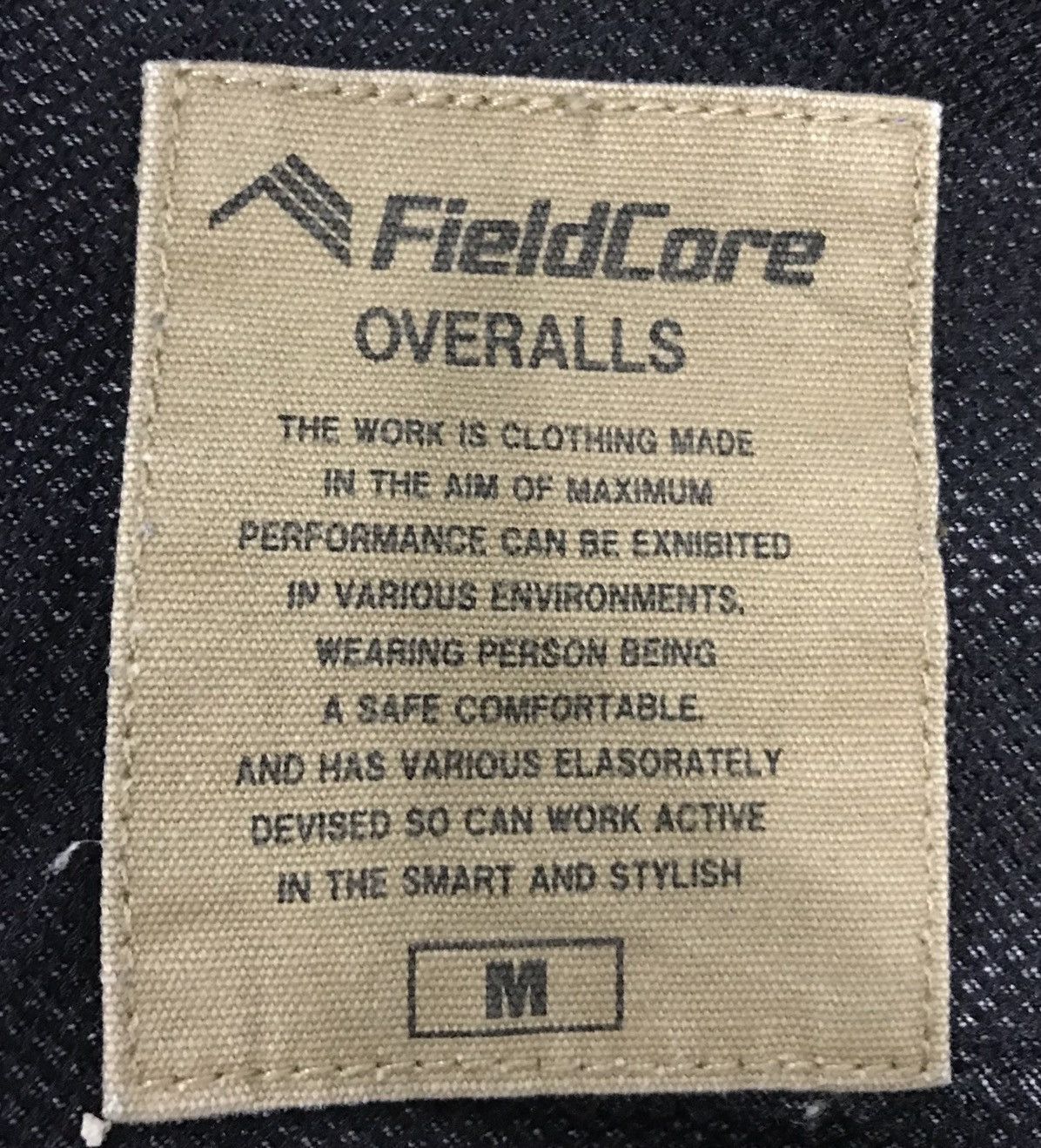 Other VINTAGE FIELD CORE OVERALLS Size US 35 - 13 Thumbnail