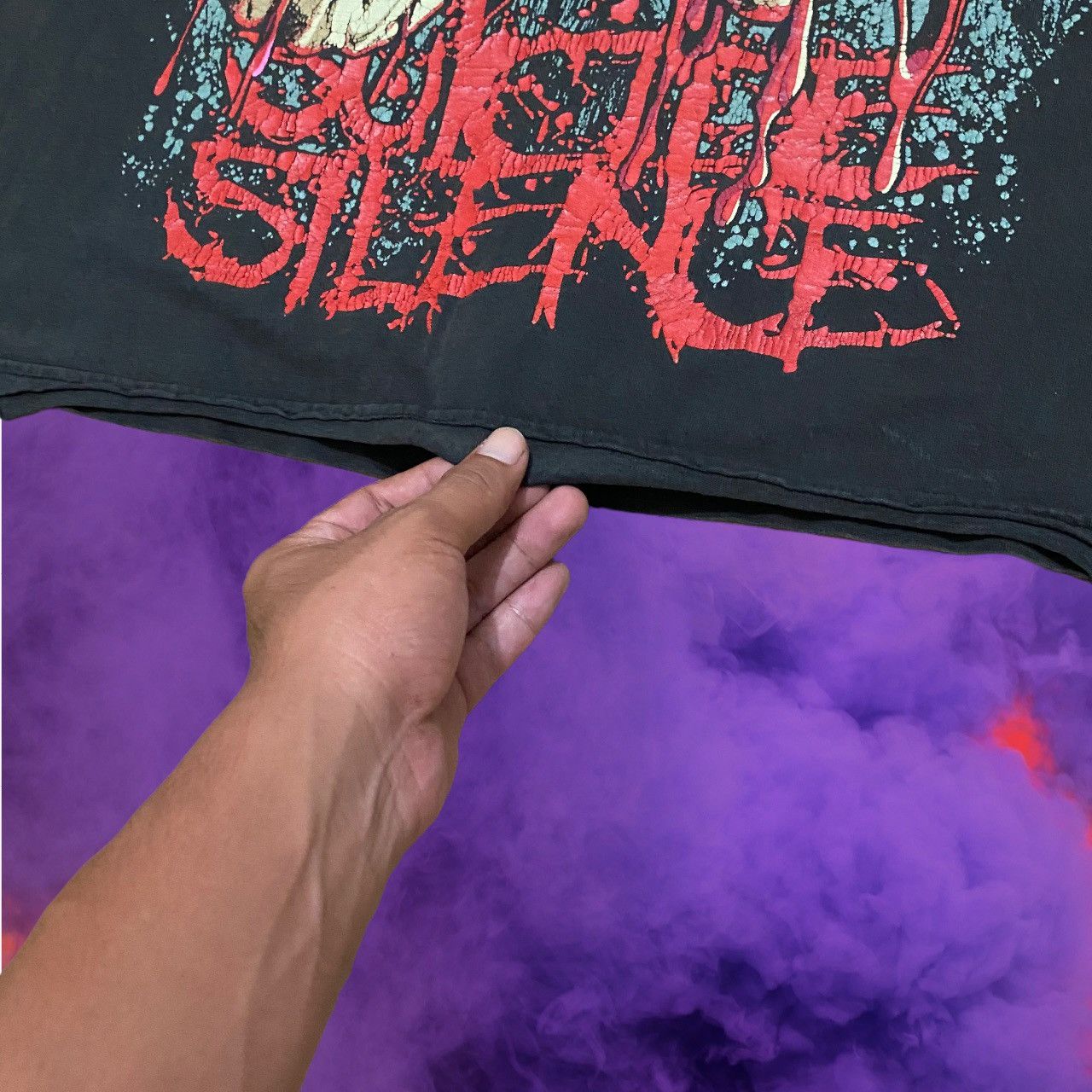 Band Tees Vintage 90's Suicide Silence Deathcore Rock Band Tee Size US M / EU 48-50 / 2 - 10 Thumbnail
