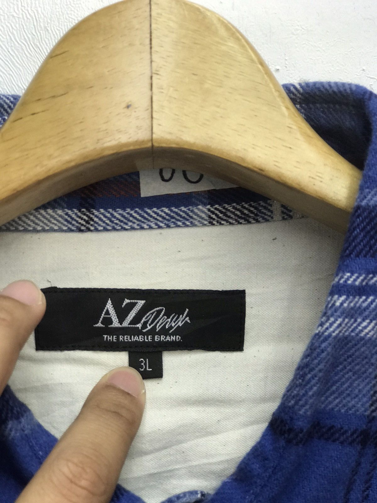 Designer Az Design Japanese Brand Flanel Jacket Size US XXL / EU 58 / 5 - 5 Thumbnail