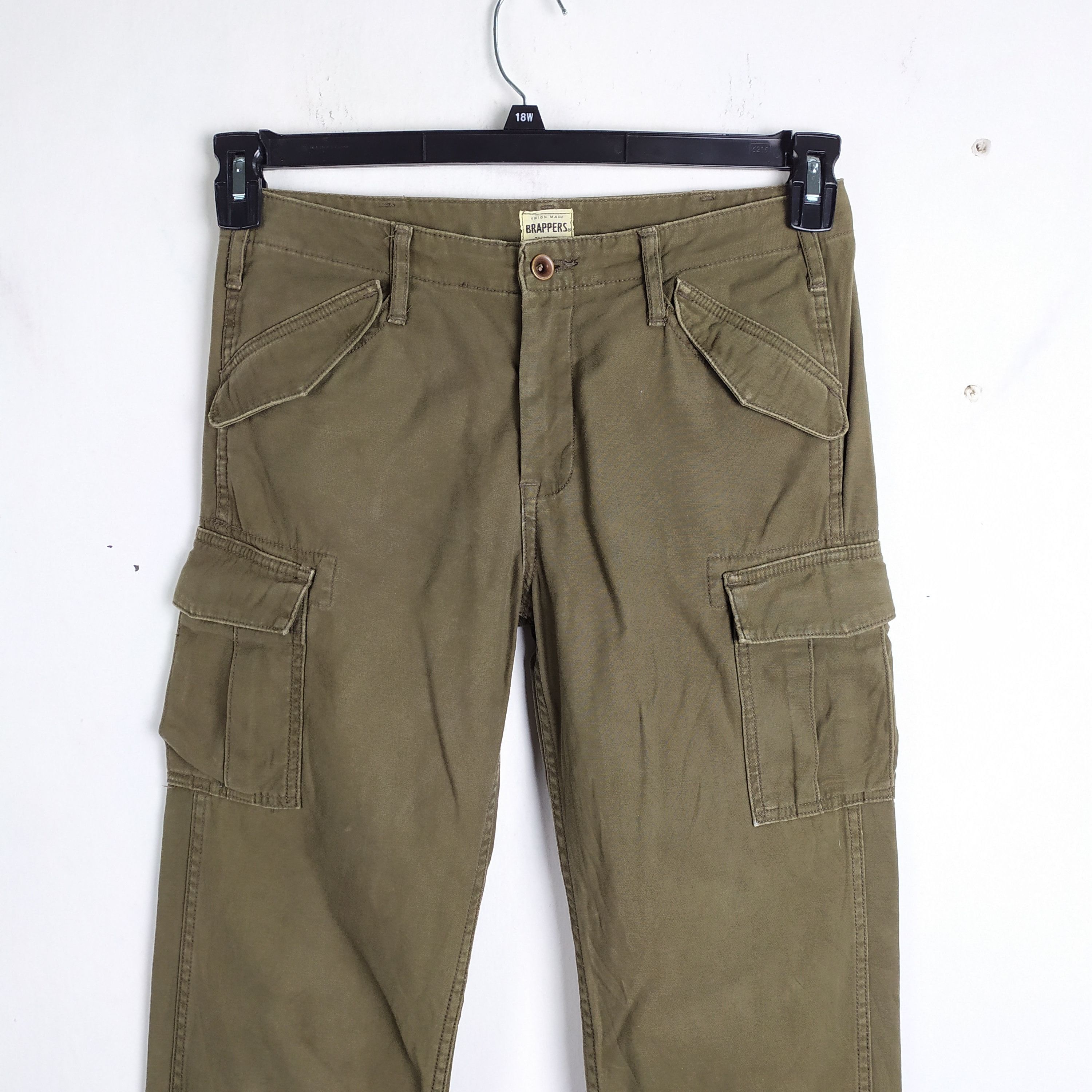 Japanese Brand Brappers Cargo Pants Multipocket Tactical Size US 29 - 5 Thumbnail