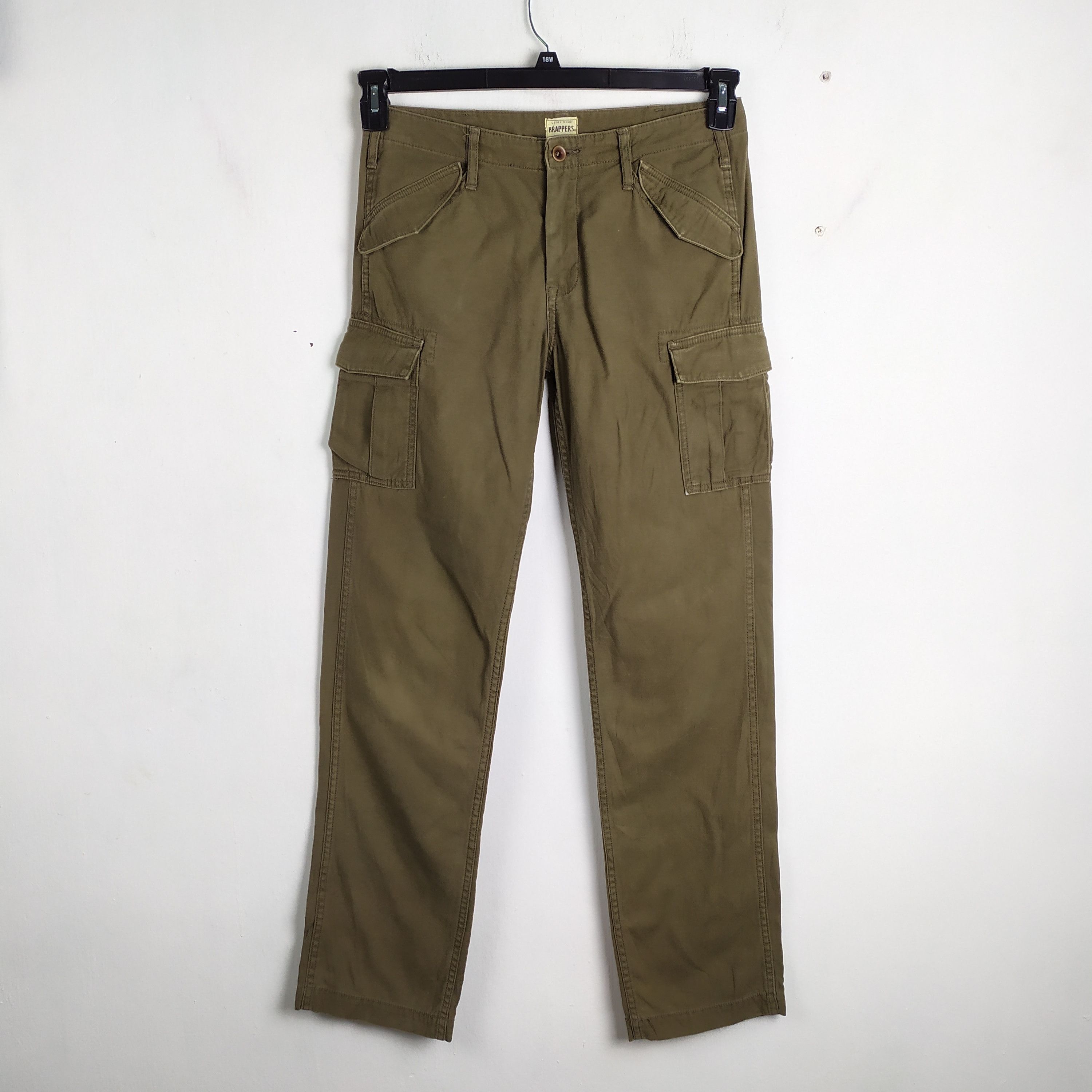 Japanese Brand Brappers Cargo Pants Multipocket Tactical Size US 29 - 1 Thumbnail