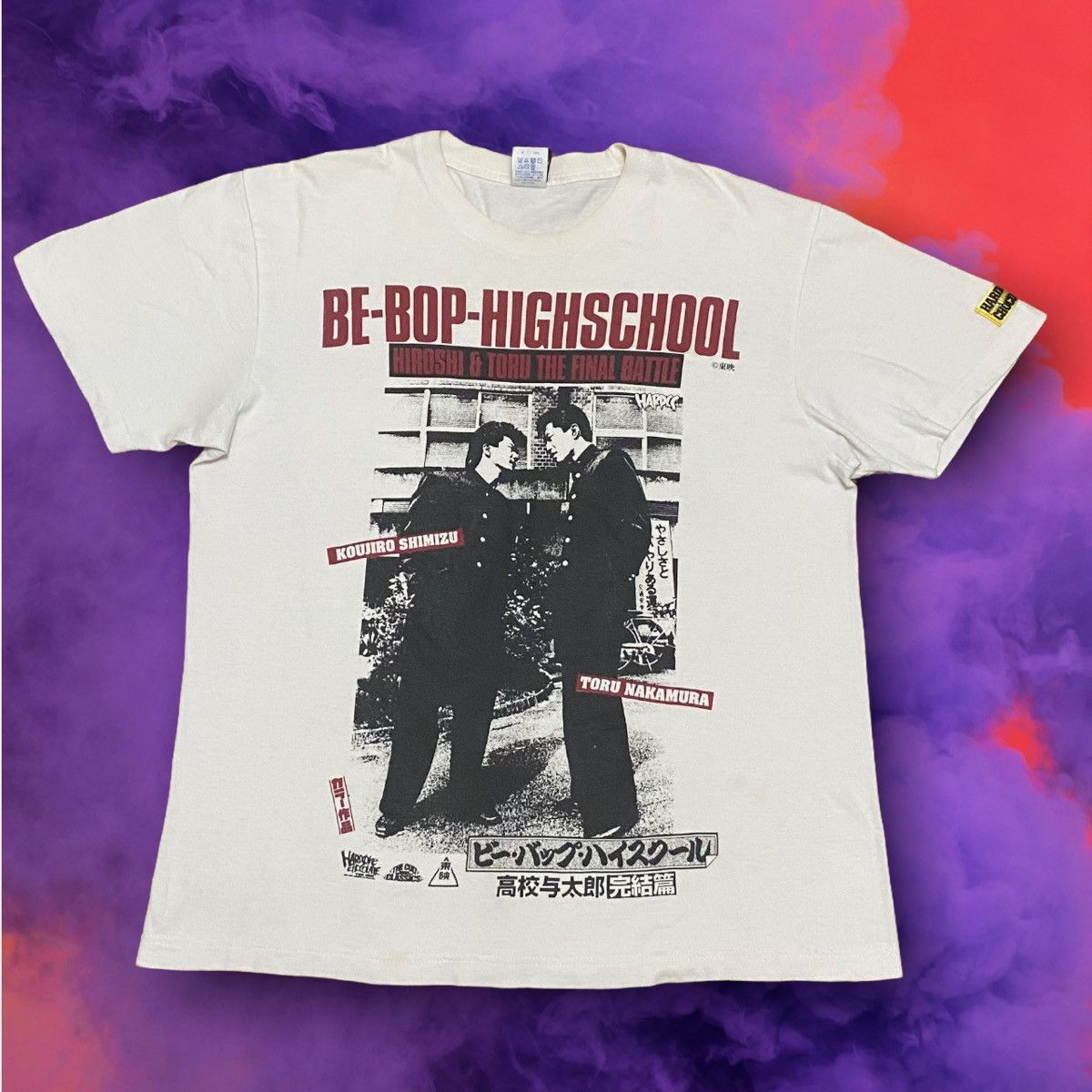Anime × Japanese Brand Vintage Anime Manga Be Pop High Scholl Tees Size US M / EU 48-50 / 2 - 1 Thumbnail