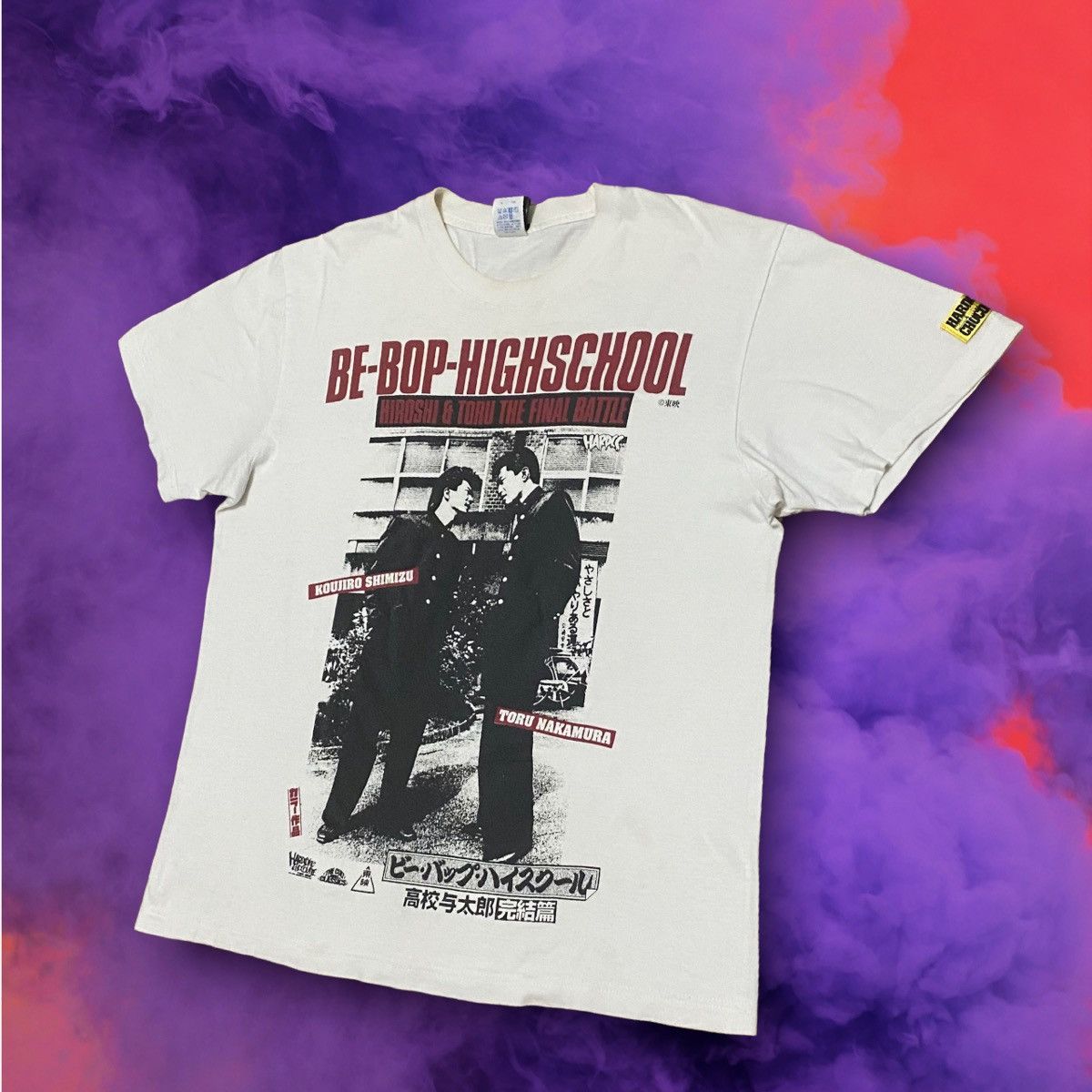 Anime × Japanese Brand Vintage Anime Manga Be Pop High Scholl Tees Size US M / EU 48-50 / 2 - 3 Thumbnail