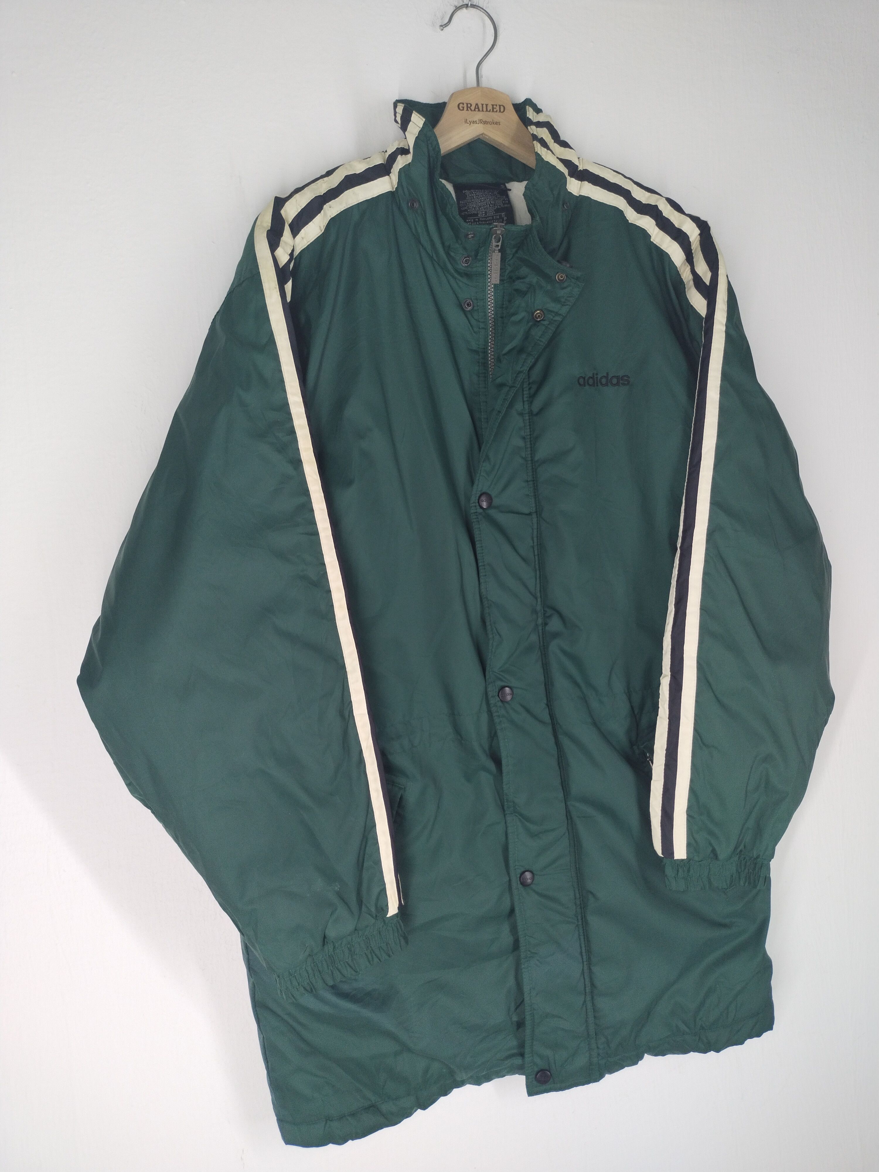 Adidas VINTAGE ADIDAS EMBROIDERY WINTER JACKET Size US L / EU 52-54 / 3 - 16 Thumbnail