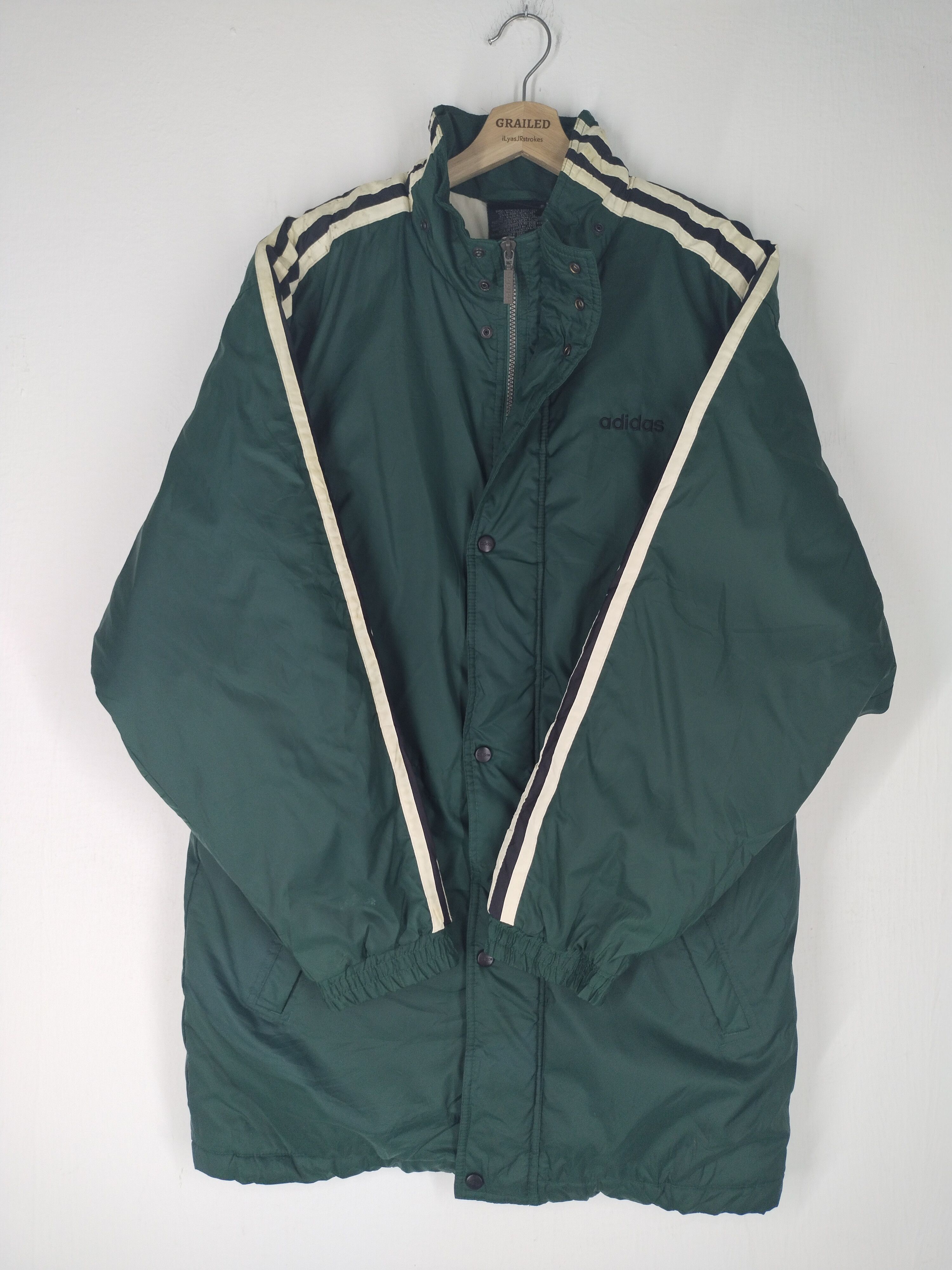 Adidas VINTAGE ADIDAS EMBROIDERY WINTER JACKET Size US L / EU 52-54 / 3 - 2 Thumbnail