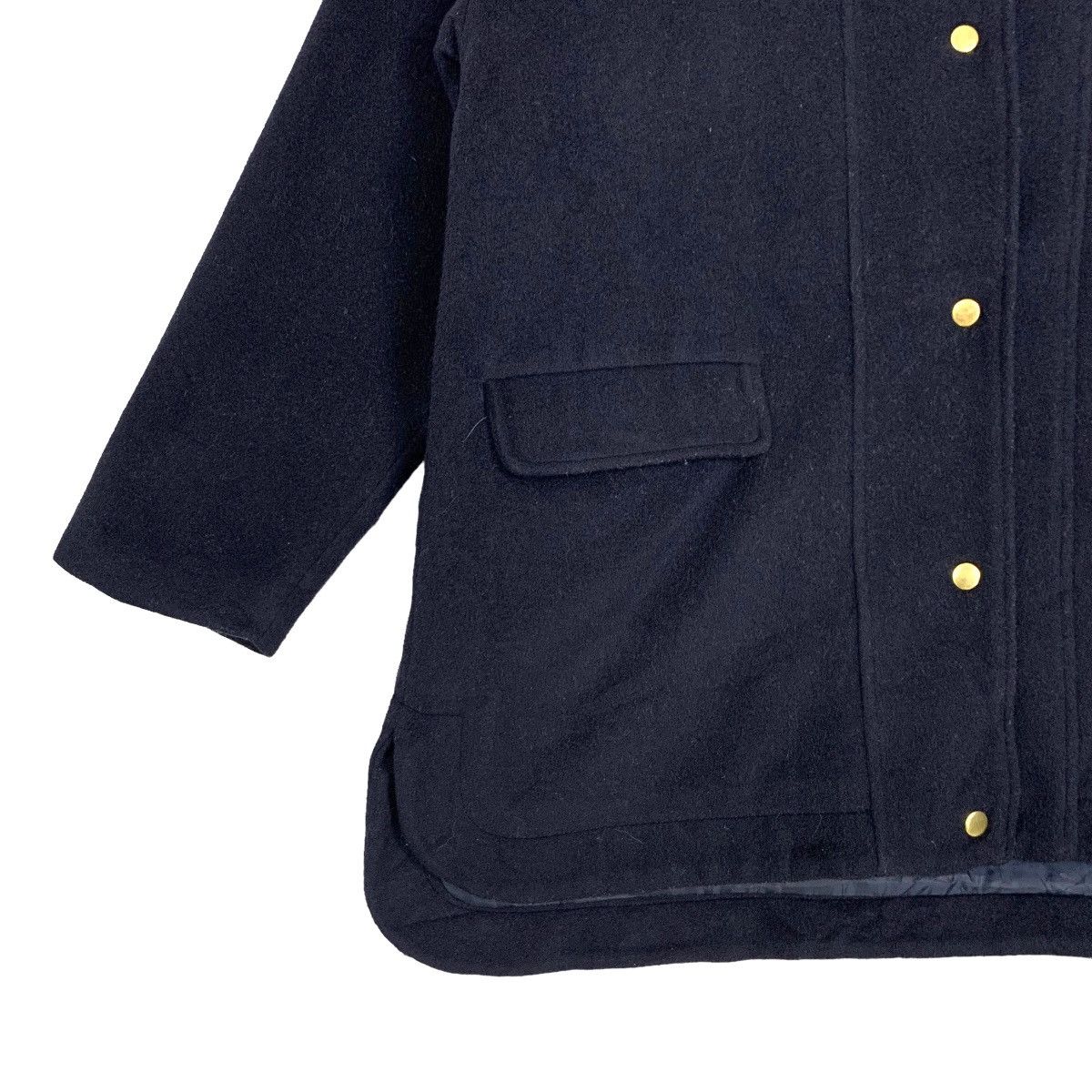Vintage Lepsim Lowrys Farm Hair Button Up Hooded Jacket