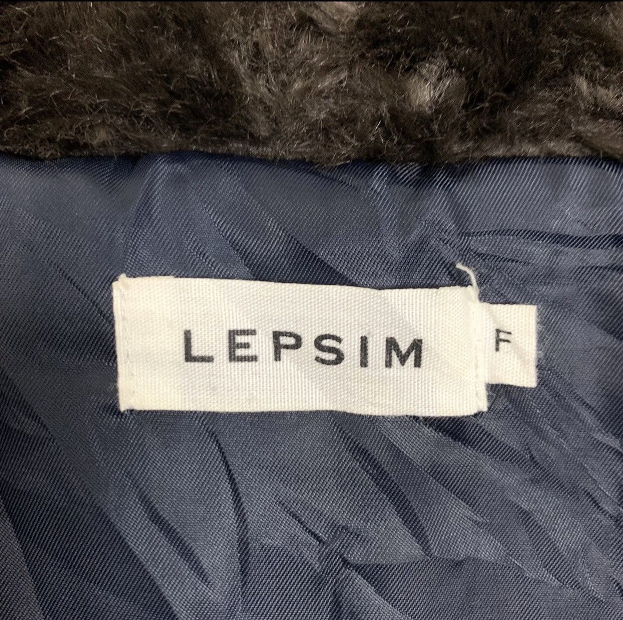Vintage Lepsim Lowrys Farm Hair Button Up Hooded Jacket