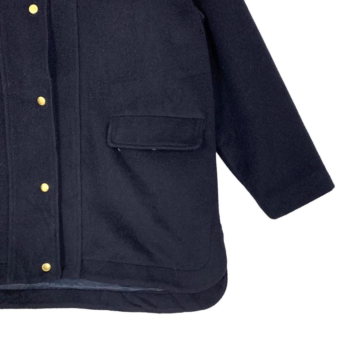 Vintage Lepsim Lowrys Farm Hair Button Up Hooded Jacket