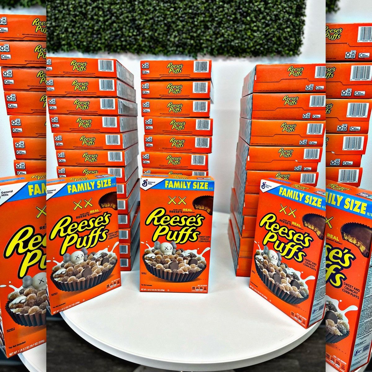 Kaws KAWS X REESES Puffs | Grailed