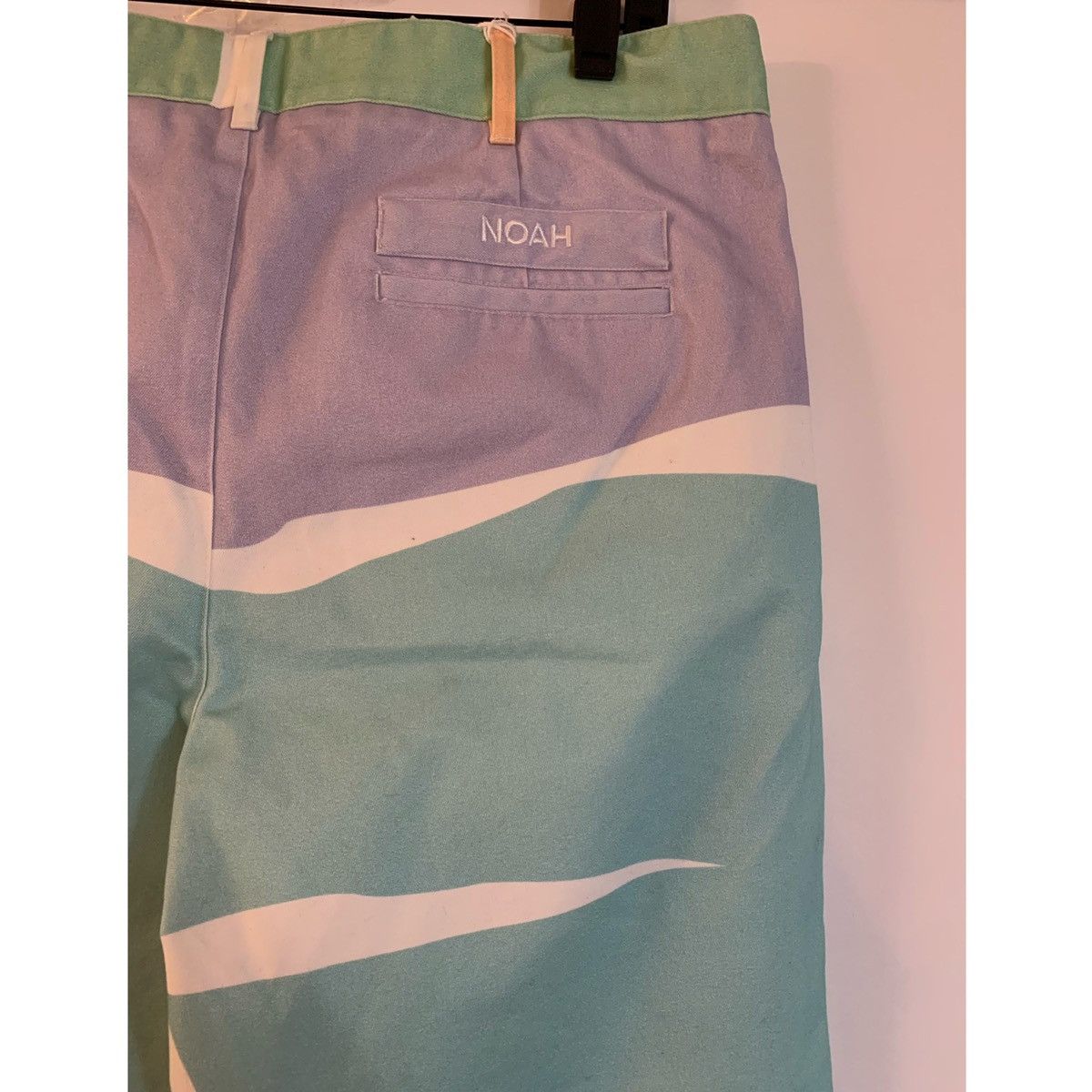 Noah NOAH LOGO PLEATED COLOR-BLOCK PANTS Size US 32 / EU 48 - 5 Thumbnail
