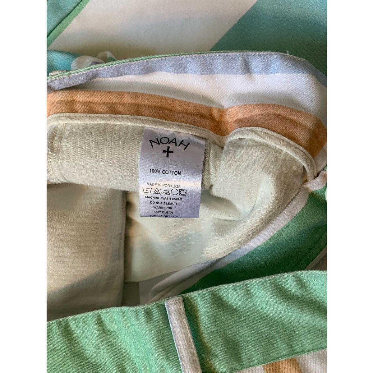 Noah NOAH LOGO PLEATED COLOR-BLOCK PANTS Size US 32 / EU 48 - 16 Thumbnail