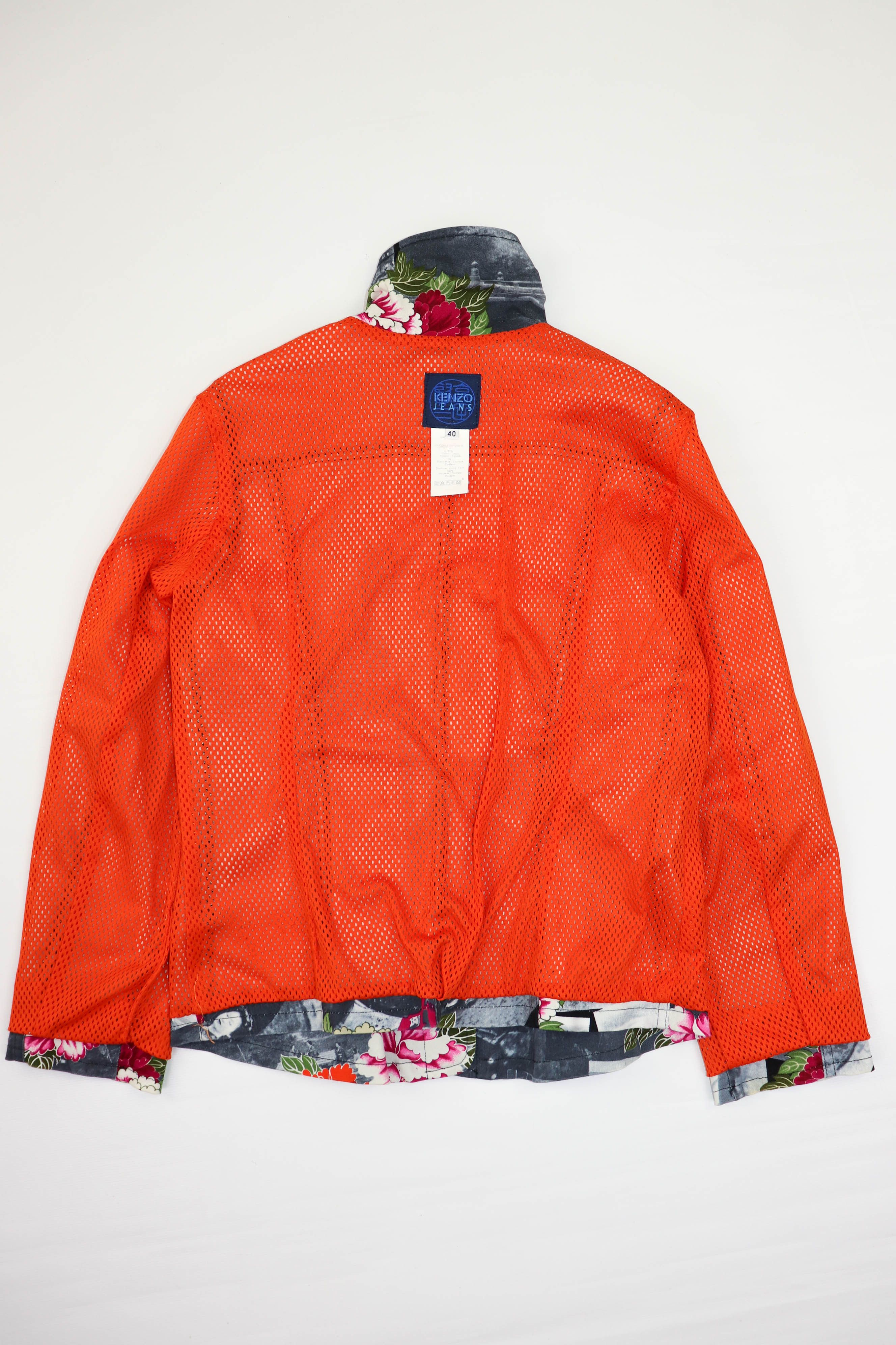 Kenzo Vintage Kenzo Jeans Women's Printed Graphics Jacket Size M / US 6-8 / IT 42-44 - 14 Thumbnail