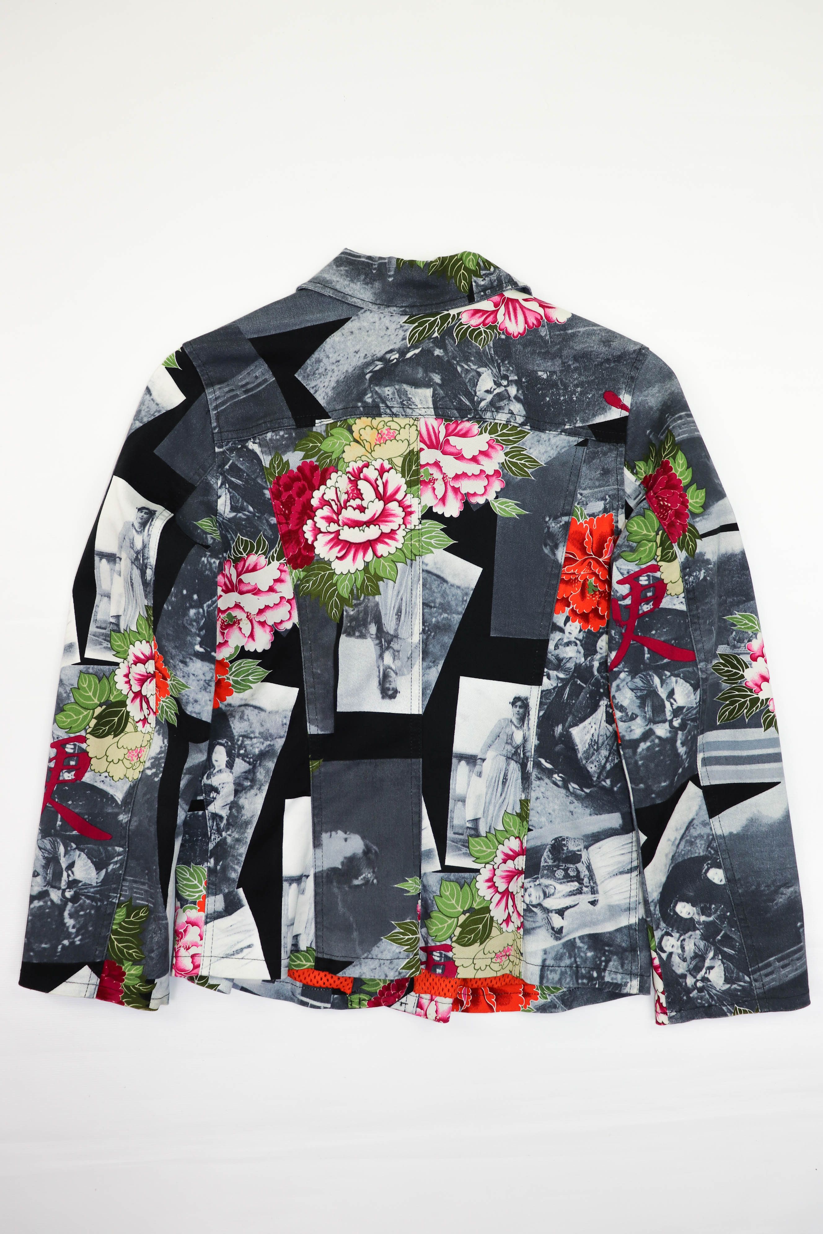 Kenzo Vintage Kenzo Jeans Women's Printed Graphics Jacket Size M / US 6-8 / IT 42-44 - 4 Thumbnail