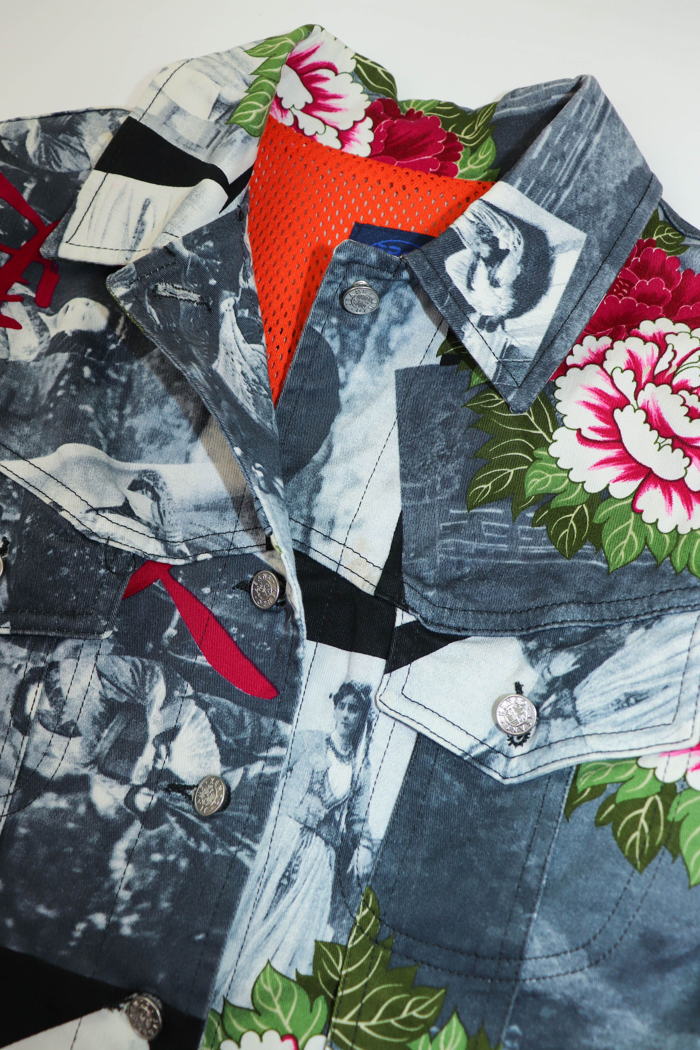 Kenzo Vintage Kenzo Jeans Women's Printed Graphics Jacket Size M / US 6-8 / IT 42-44 - 9 Thumbnail