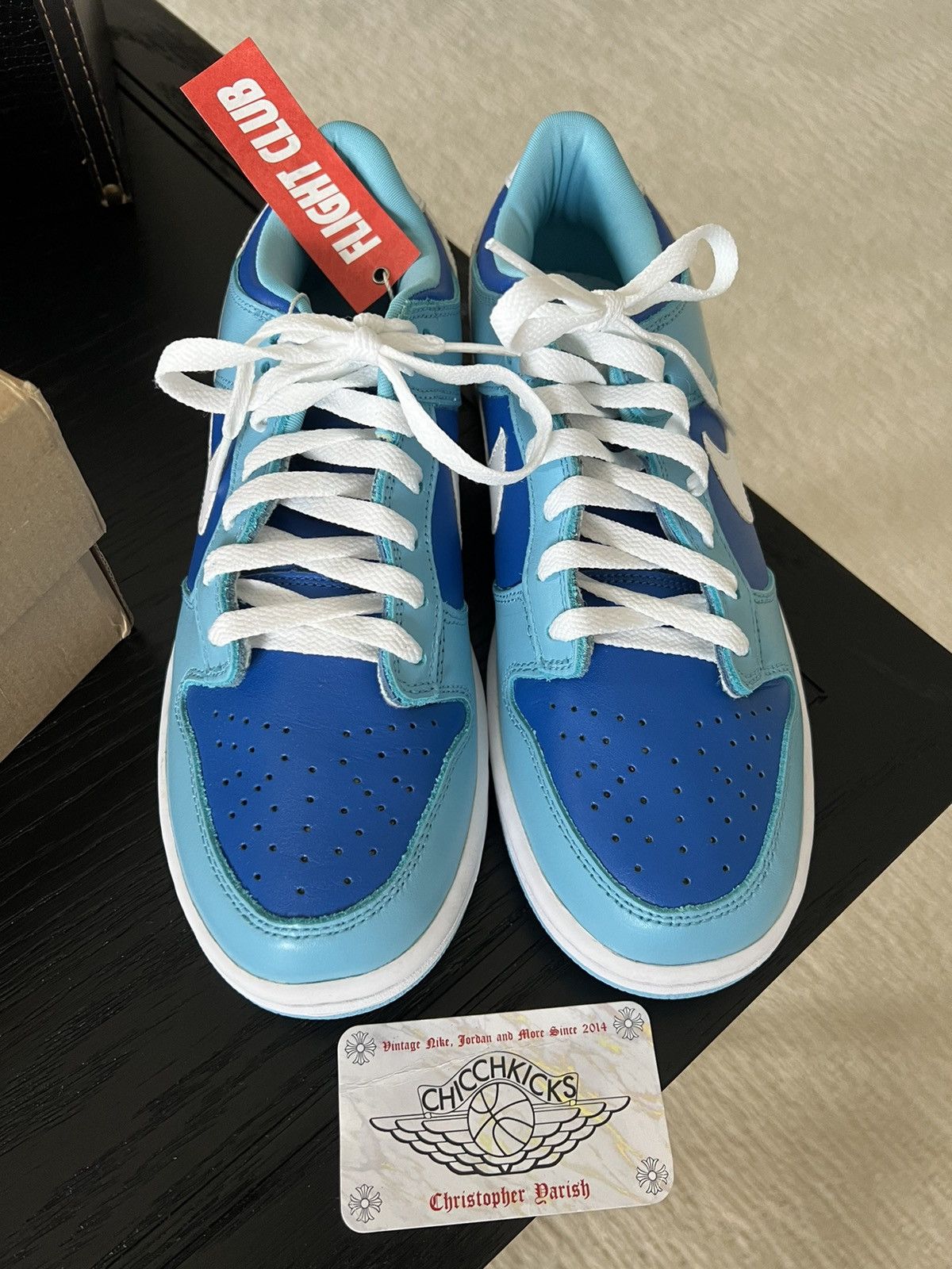 Nike 2001 Nike Dunk Low Co.Jp Argon Size US 8.5 / EU 41-42 - 2 Thumbnail