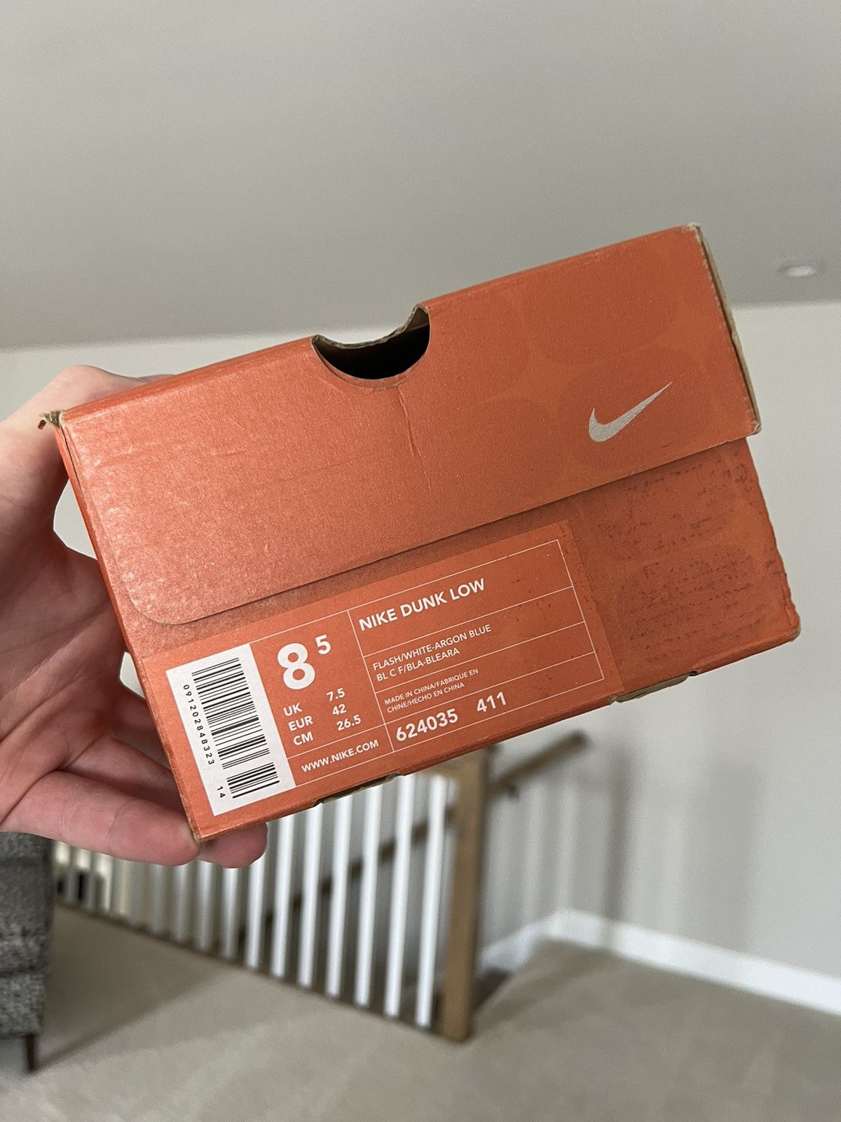 Nike 2001 Nike Dunk Low Co.Jp Argon Size US 8.5 / EU 41-42 - 8 Thumbnail