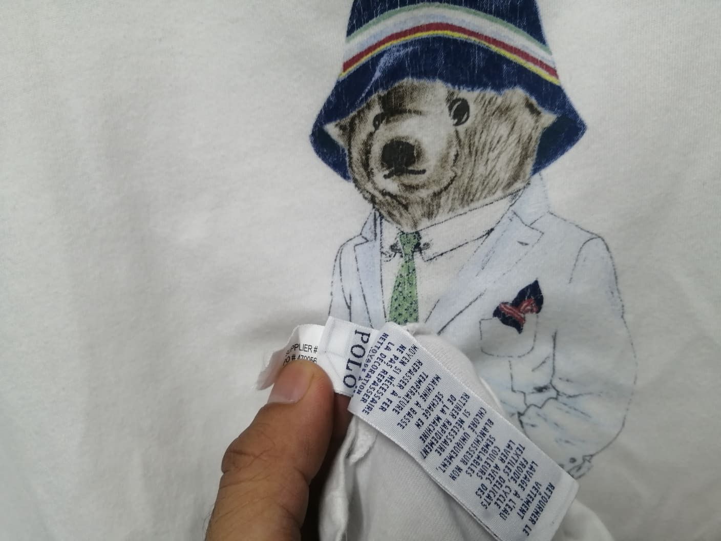 Polo Ralph Lauren × Ralph Lauren × Vintage VINTAGE POLO RALPH LAUREN BEAR VERY RARE Size US L / EU 52-54 / 3 - 8 Thumbnail