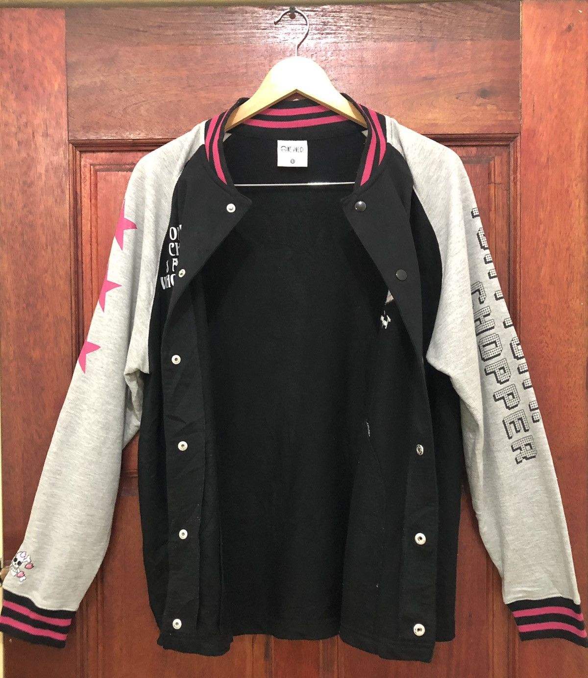 One Piece One Piece Tony Tony Chopper Big Logo Varsity Jacket Size US L / EU 52-54 / 3 - 6 Thumbnail