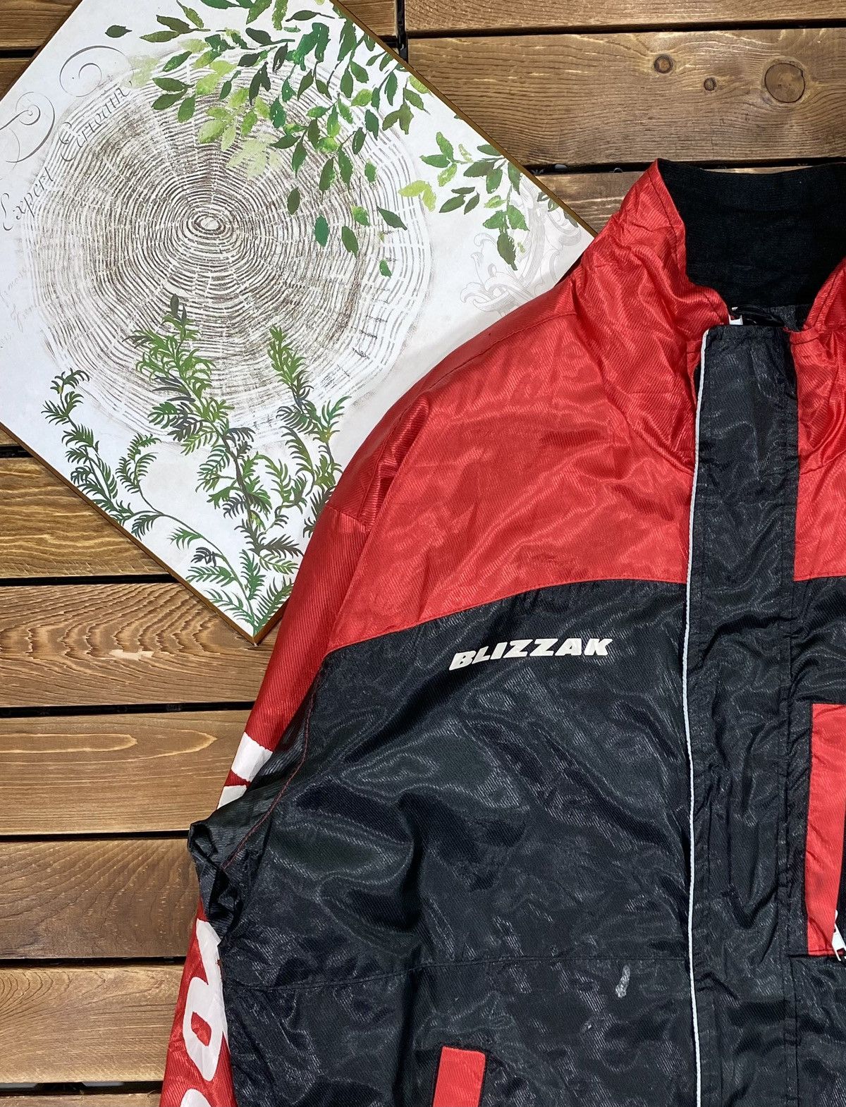 Vintage Vintage 90s Bridgestone X Blizzak Racing Jacket Size L Size US L / EU 52-54 / 3 - 6 Thumbnail