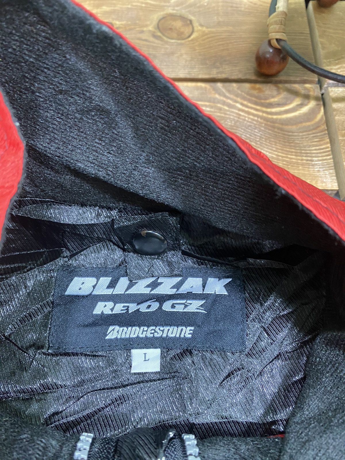 Vintage Vintage 90s Bridgestone X Blizzak Racing Jacket Size L Size US L / EU 52-54 / 3 - 8 Thumbnail