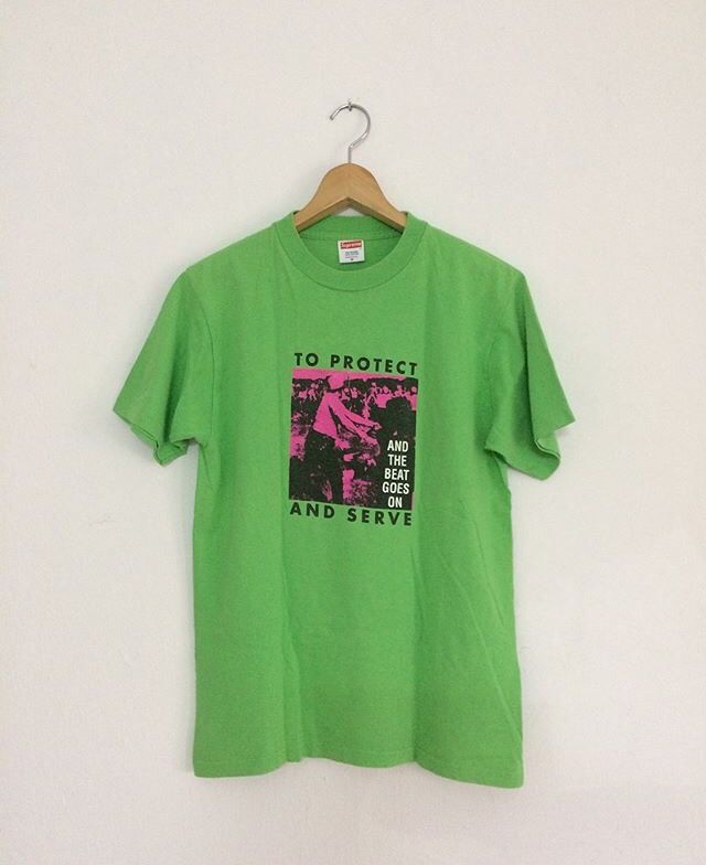 Supreme Supreme To Protect And Serve T-shirt Size US M / EU 48-50 / 2 - 1 Thumbnail
