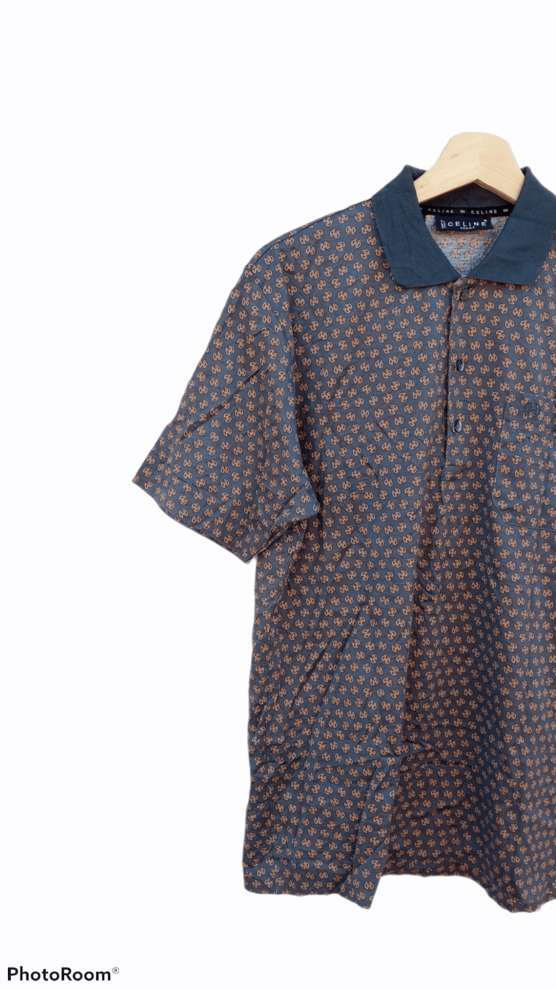 Celine 🔥🔥Vintage Celine Full Print Polo T-Shirt Size US M / EU 48-50 / 2 - 5 Thumbnail