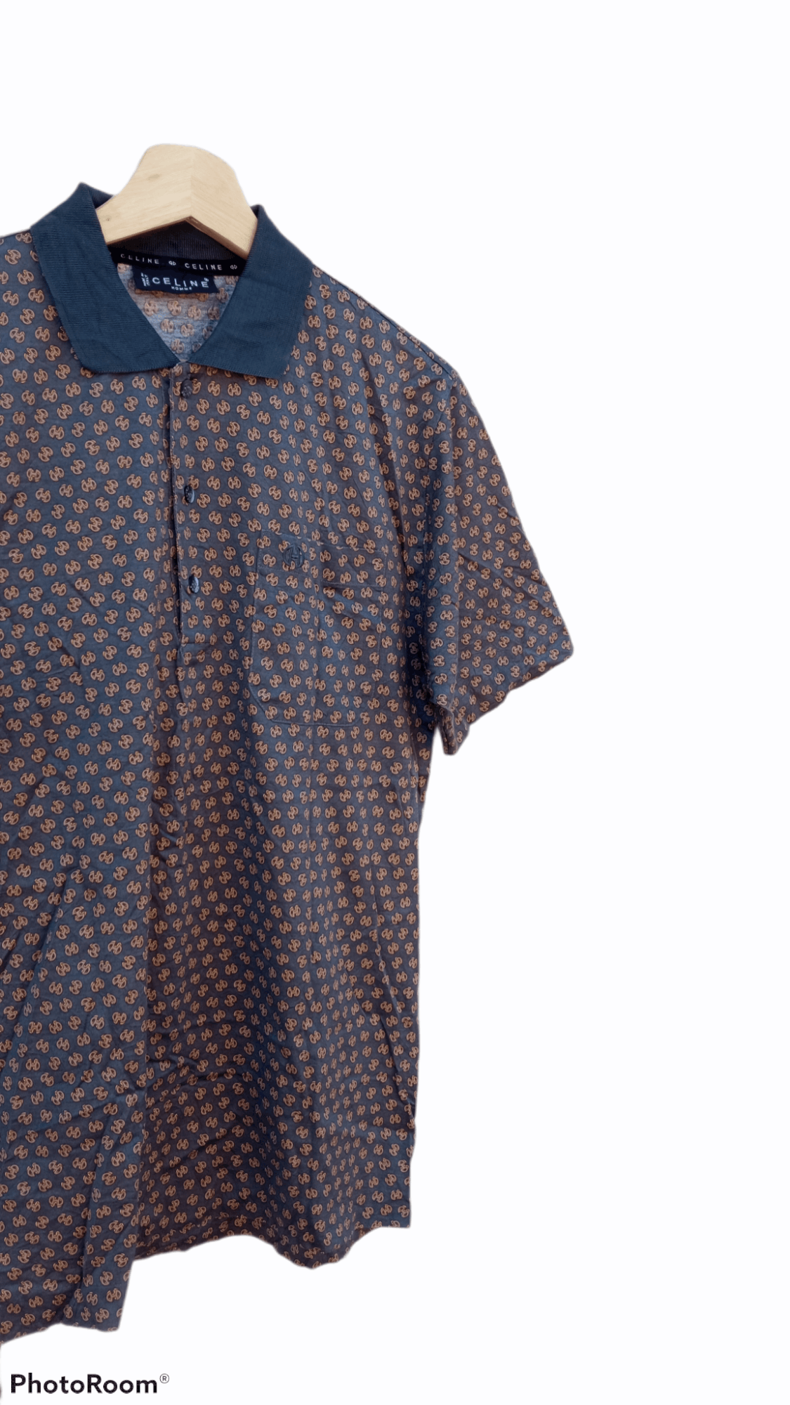 Celine 🔥🔥Vintage Celine Full Print Polo T-Shirt Size US M / EU 48-50 / 2 - 6 Thumbnail