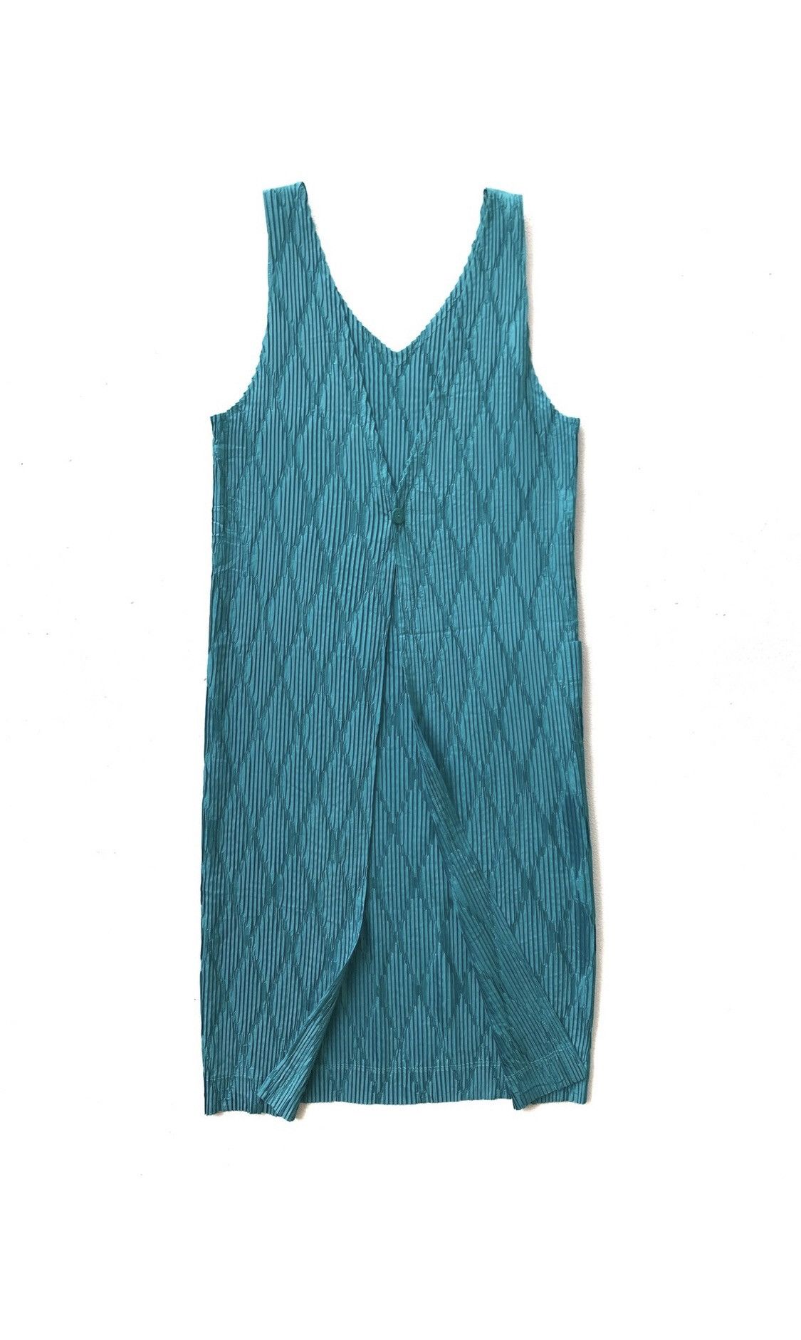 Issey Miyake OG Pleats Please Issey Miyake 💎 Cult Button Apron Size US M / EU 48-50 / 2 - 6 Thumbnail