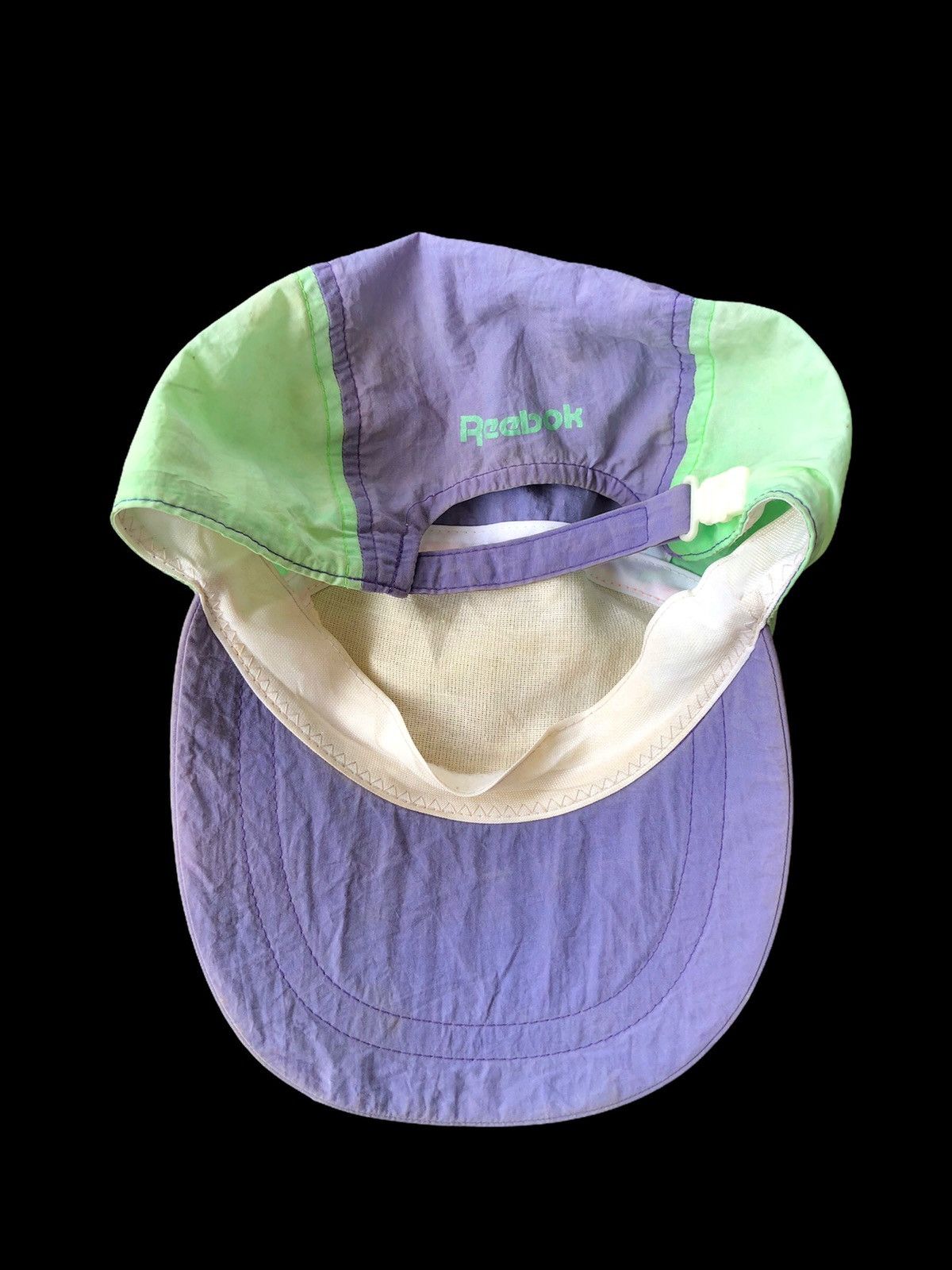 Reebok DOPE🔥90s Reebok The Pump Colorway 5 Panel Cap Hat Size ONE SIZE - 6 Thumbnail