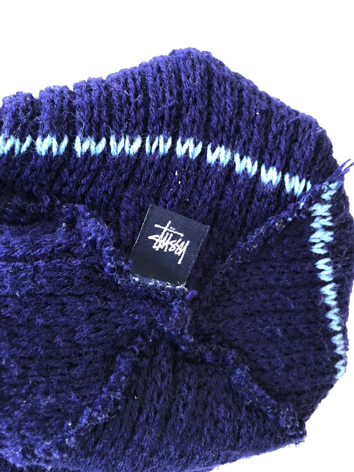 Stussy DOPE💎Y2K Stussy Logo Rainbow Beanie Hat Size ONE SIZE - 4 Thumbnail