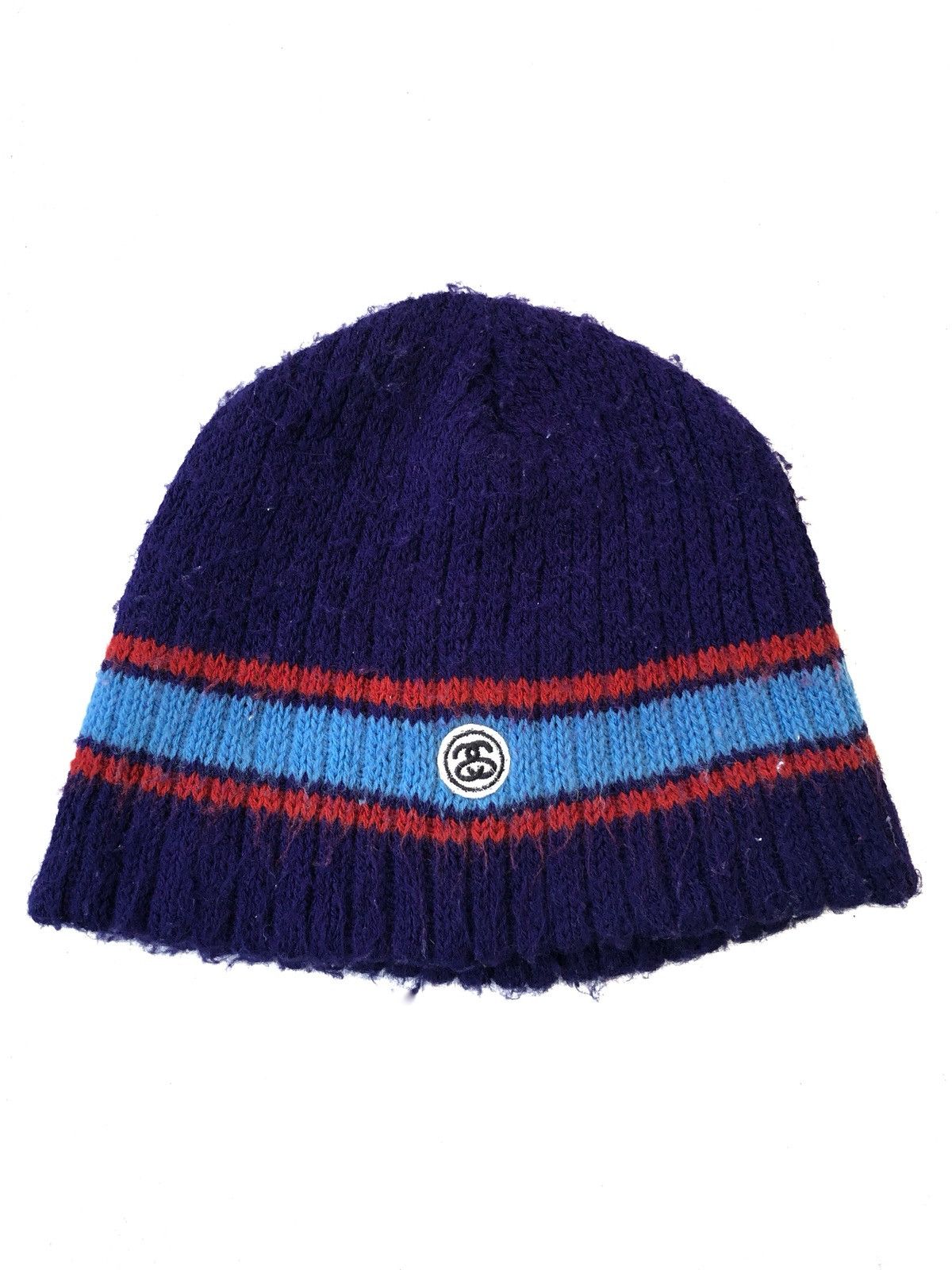 Stussy DOPE💎Y2K Stussy Logo Rainbow Beanie Hat Size ONE SIZE - 1 Thumbnail