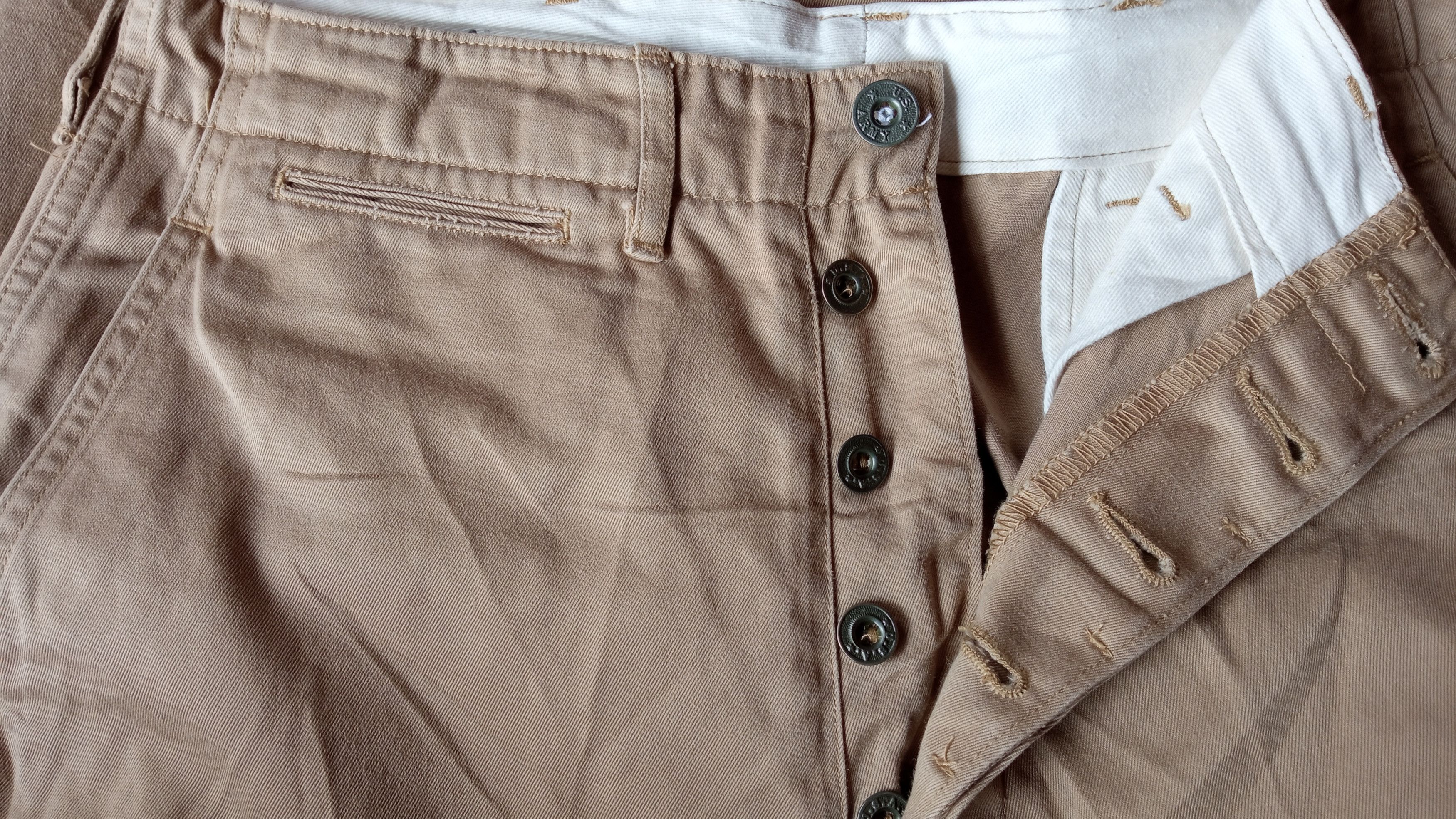 Buzz Rickson's × Toyo Enterprises × Vintage 🔥🔥Buzz Rickson's US Army Trousers Khakis Chinos Pants Size US 30 / EU 46 - 9 Thumbnail